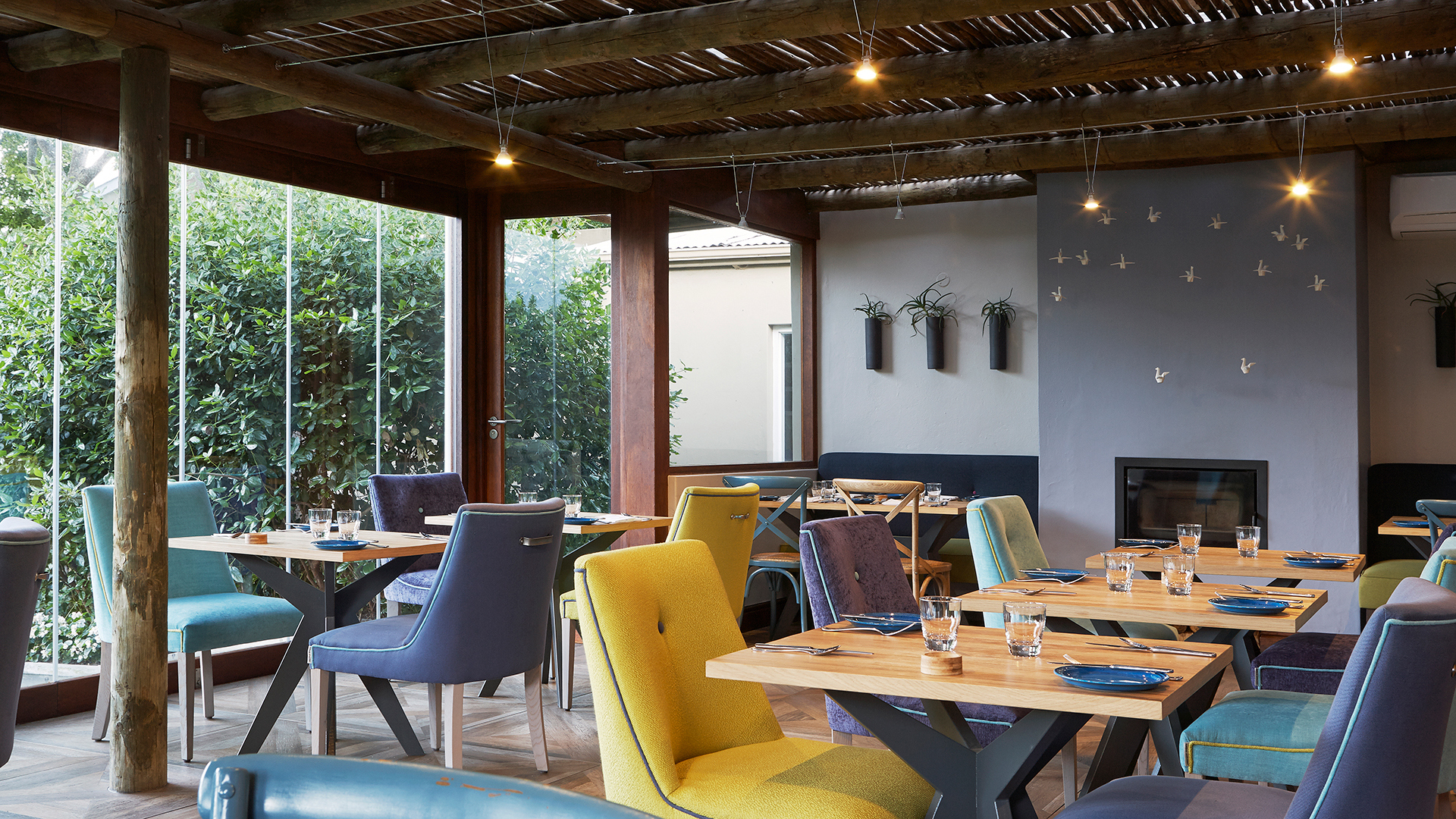  South Africa, Franschhoek, Le Quartier Francais, The Garden Room