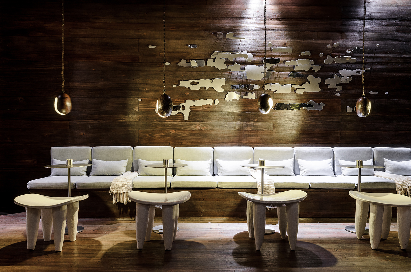 Africa, South Africa, Lebombo Lodge at Singita Private Game Reserve, Restaurant seating