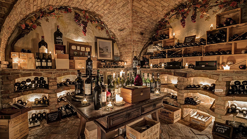 Europe, Portugal, Vila Vita Parc, Wine Cellar