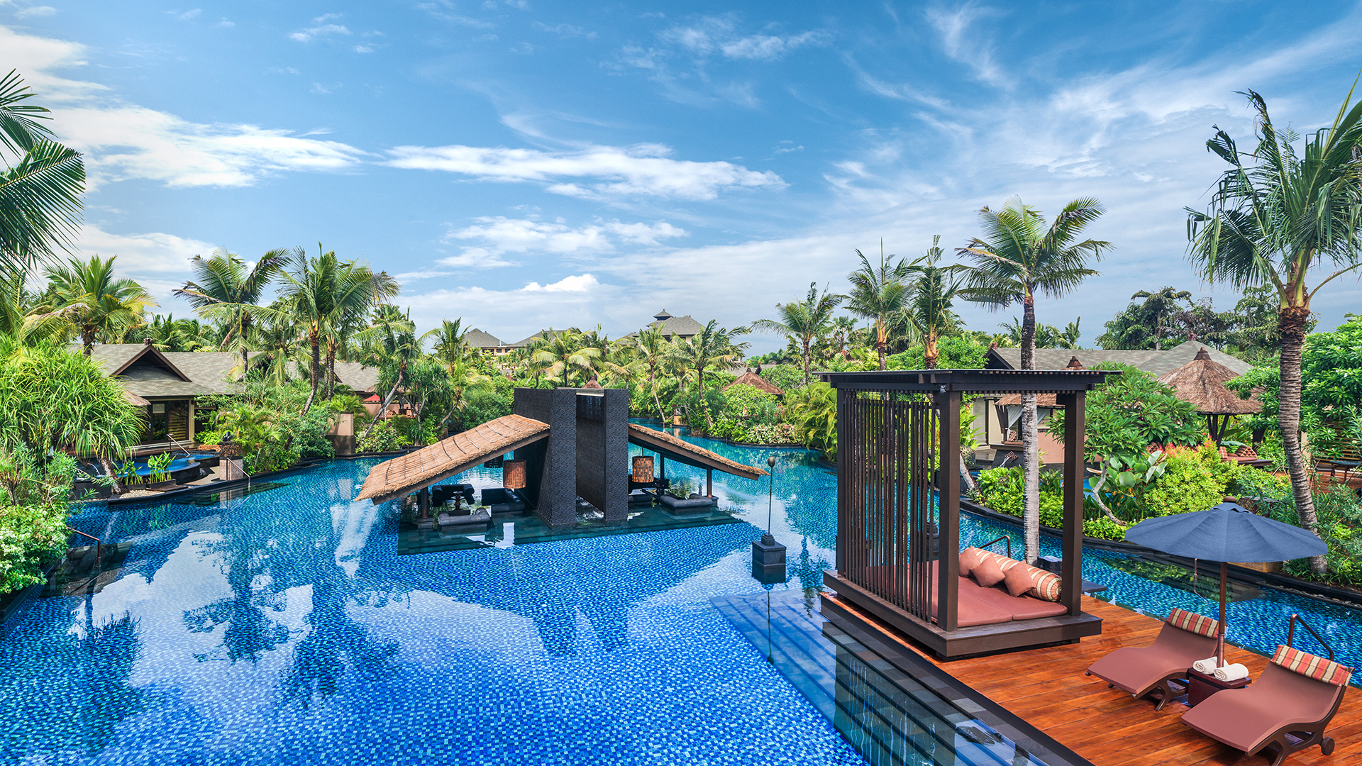  Worldwide, Indonesia, The St. Regis Bali Resort, Salt water lagoon