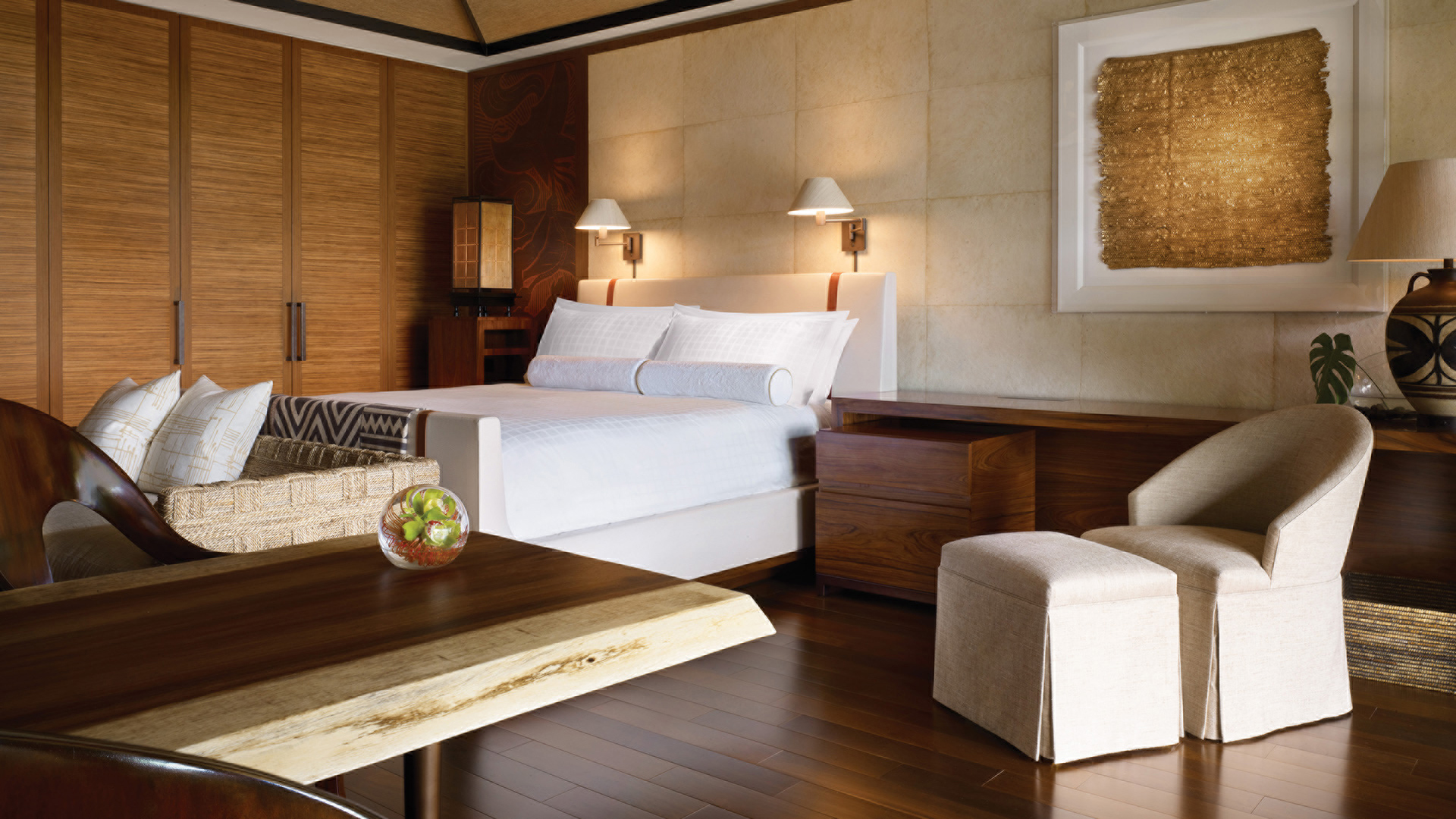  North america & canada, Hawaii, Four seasons lanai, Bedroom