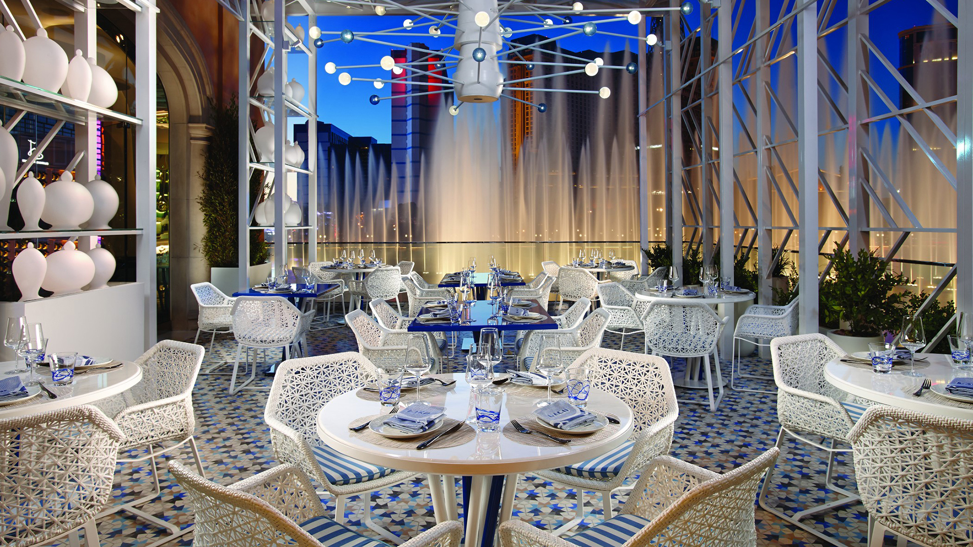 North america & canada, Las vegas, Bellagio, Dining area