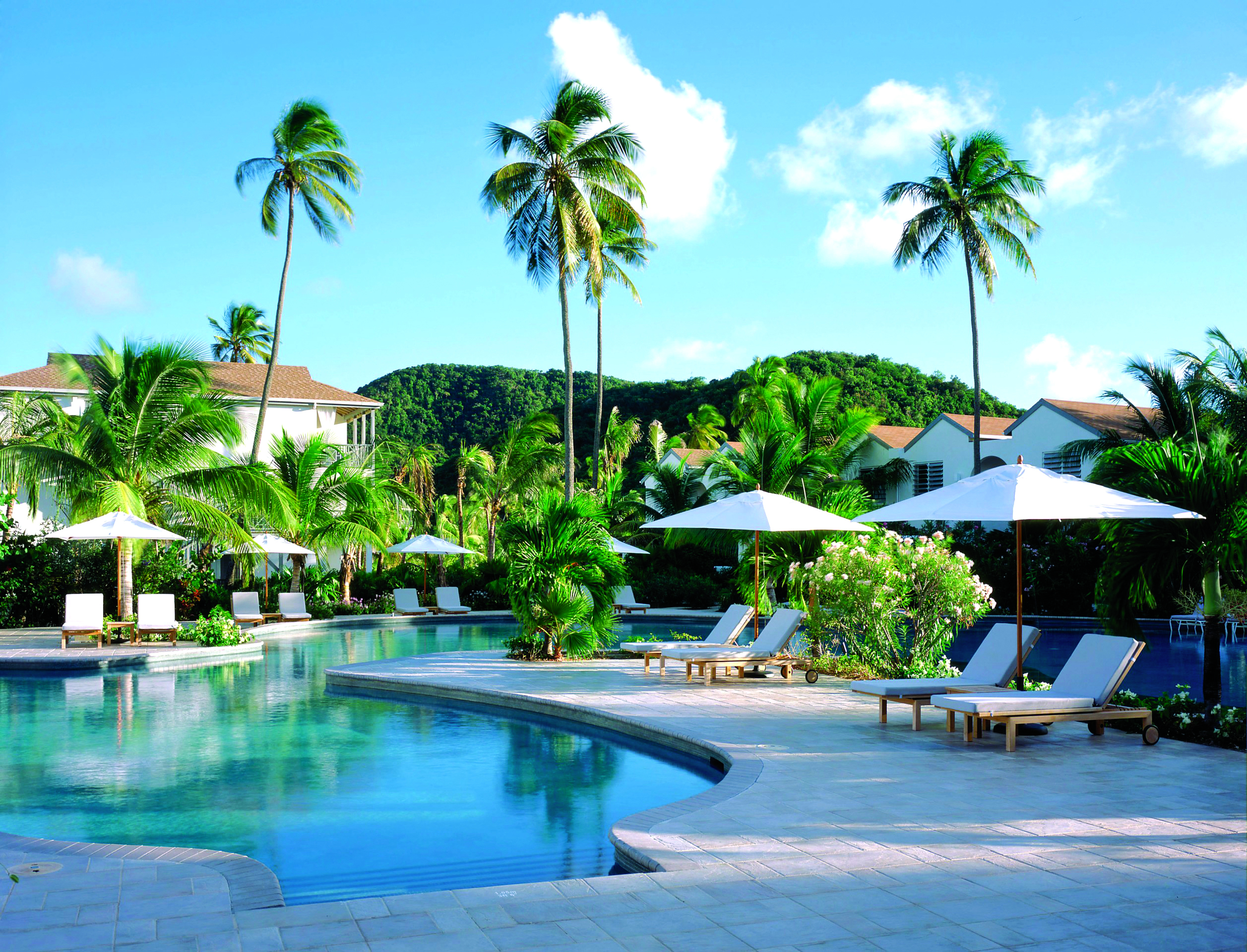 Caribbean & Mexico, Antigua, Carlisle Bay, pool 