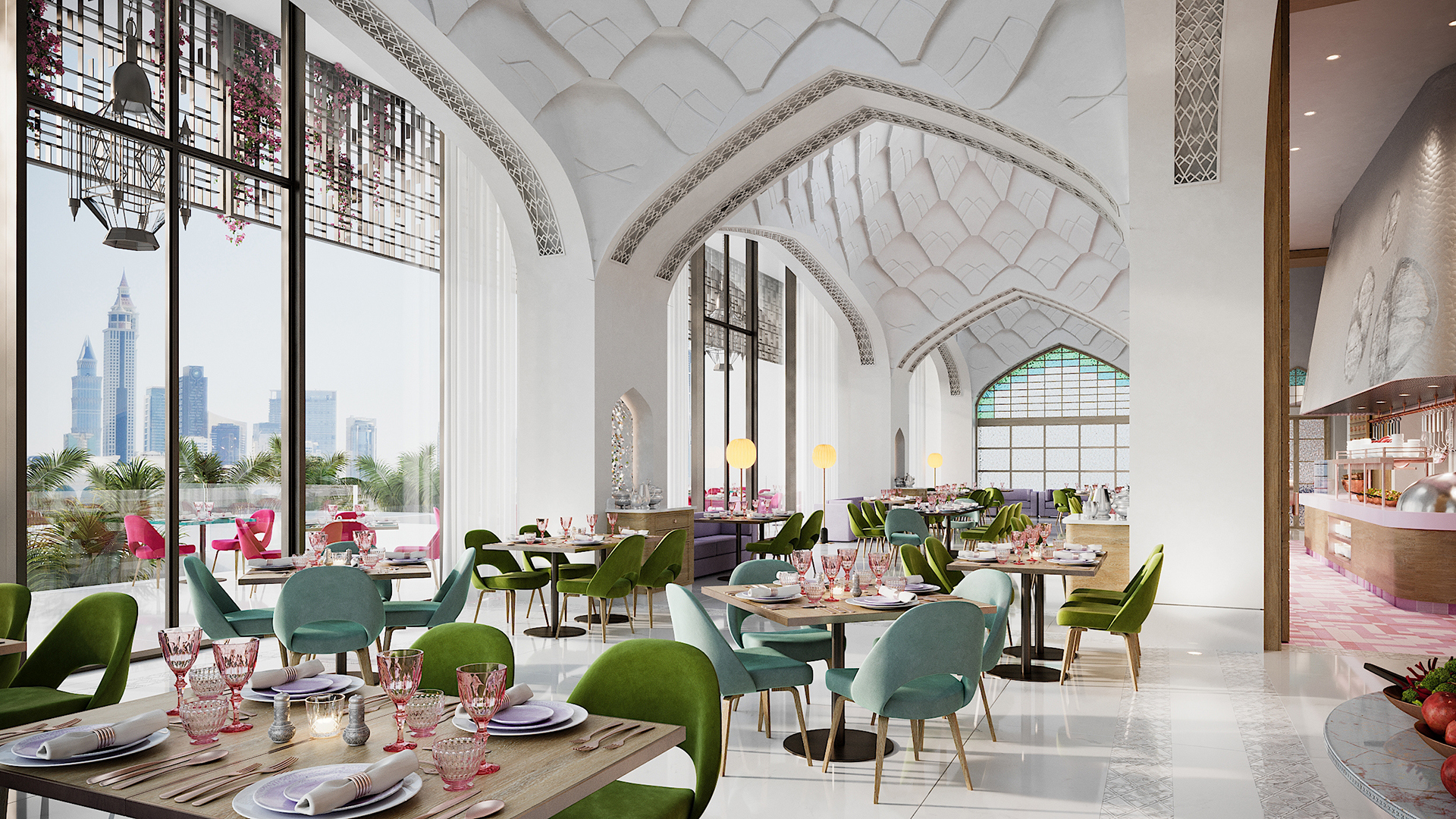 Indian Ocean & Arabia, Dubai, Atlantis The Royal, Ariana's Persian Kitchen