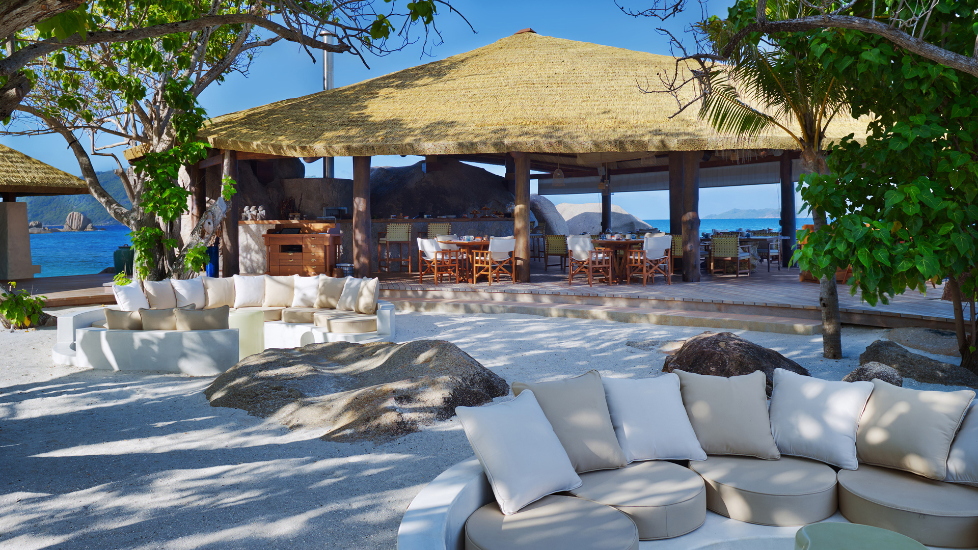 Indian Ocean, Seychelles, Six Senses Zil Pasyon, Ocean kitchen