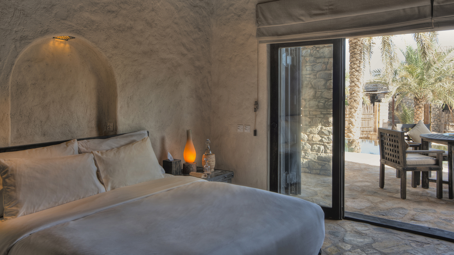 Indian ocean, Oman, Six Sense Hideaway Zighy Bay, Bedroom Suite