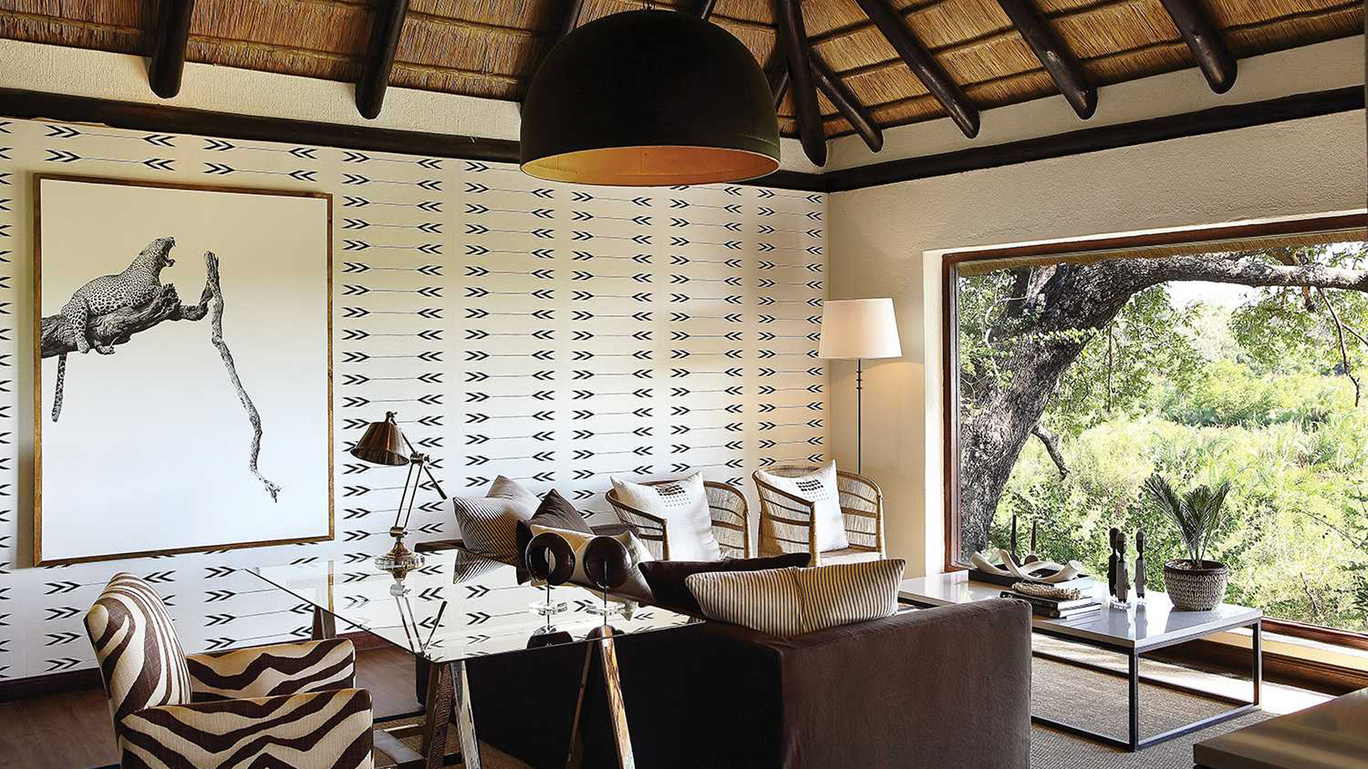 Africa, South Africa, Londolozi Tree Camp, Suite