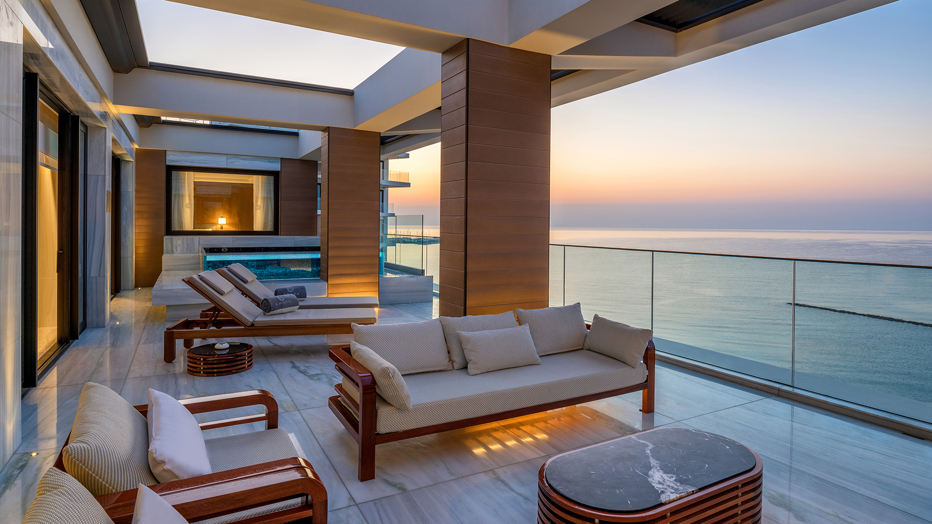 Europe, Cyprus, Amara, The Amara Suite Terrace