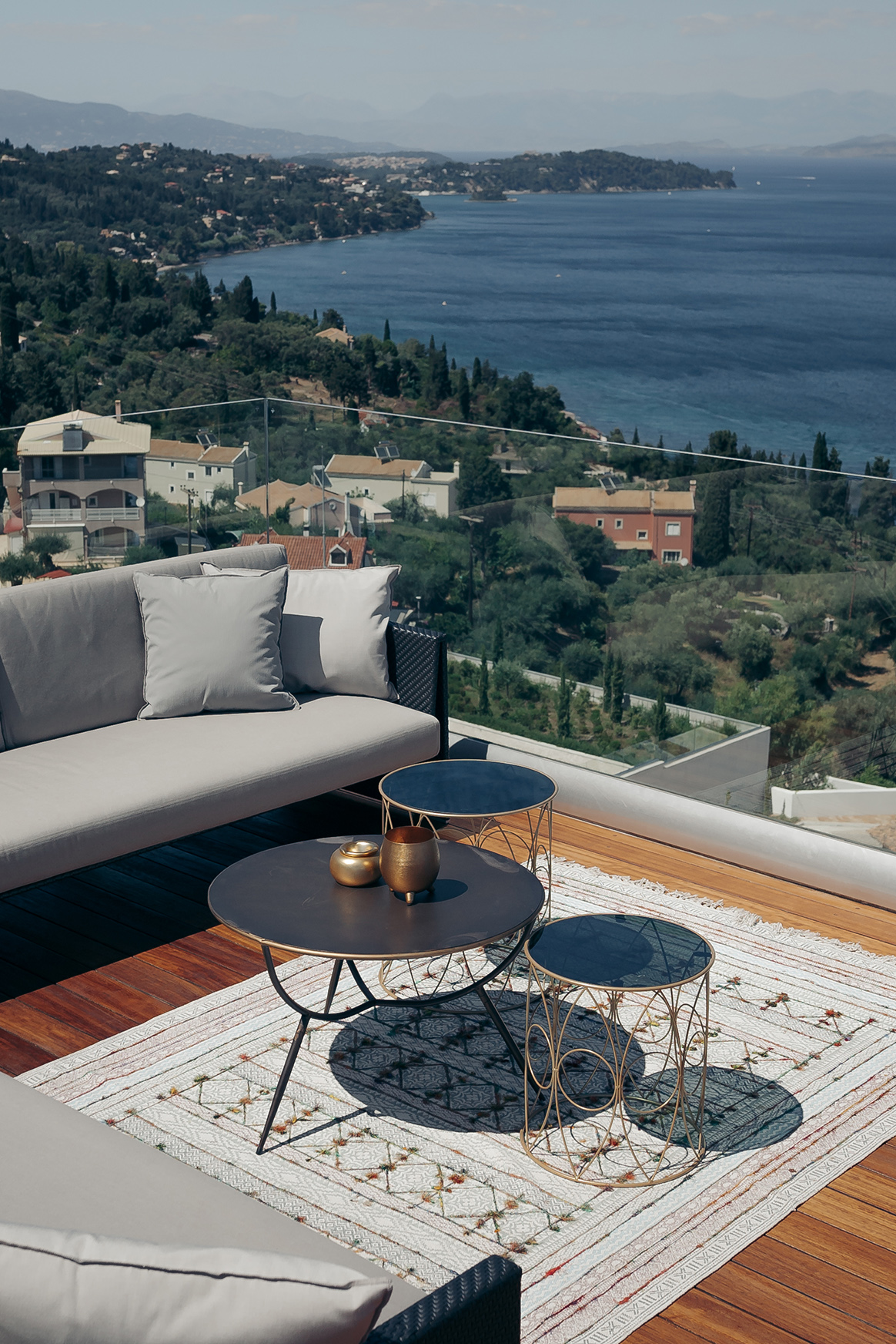 Europe, Greece, Corfu, Angsana Corfu, Outdoor Sky Bar