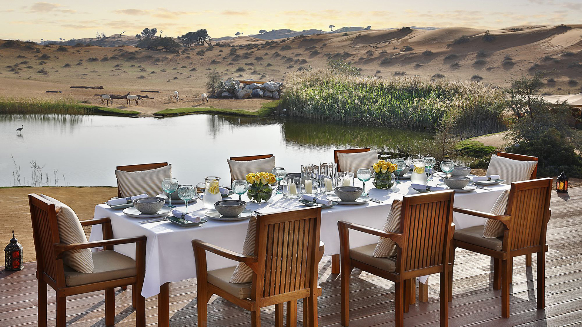 Indian Ocean, Arab Emirates, Dubai, The Ritz-Carlton, Ras Al Khaimah, Al Wadi Desert, Exterior view