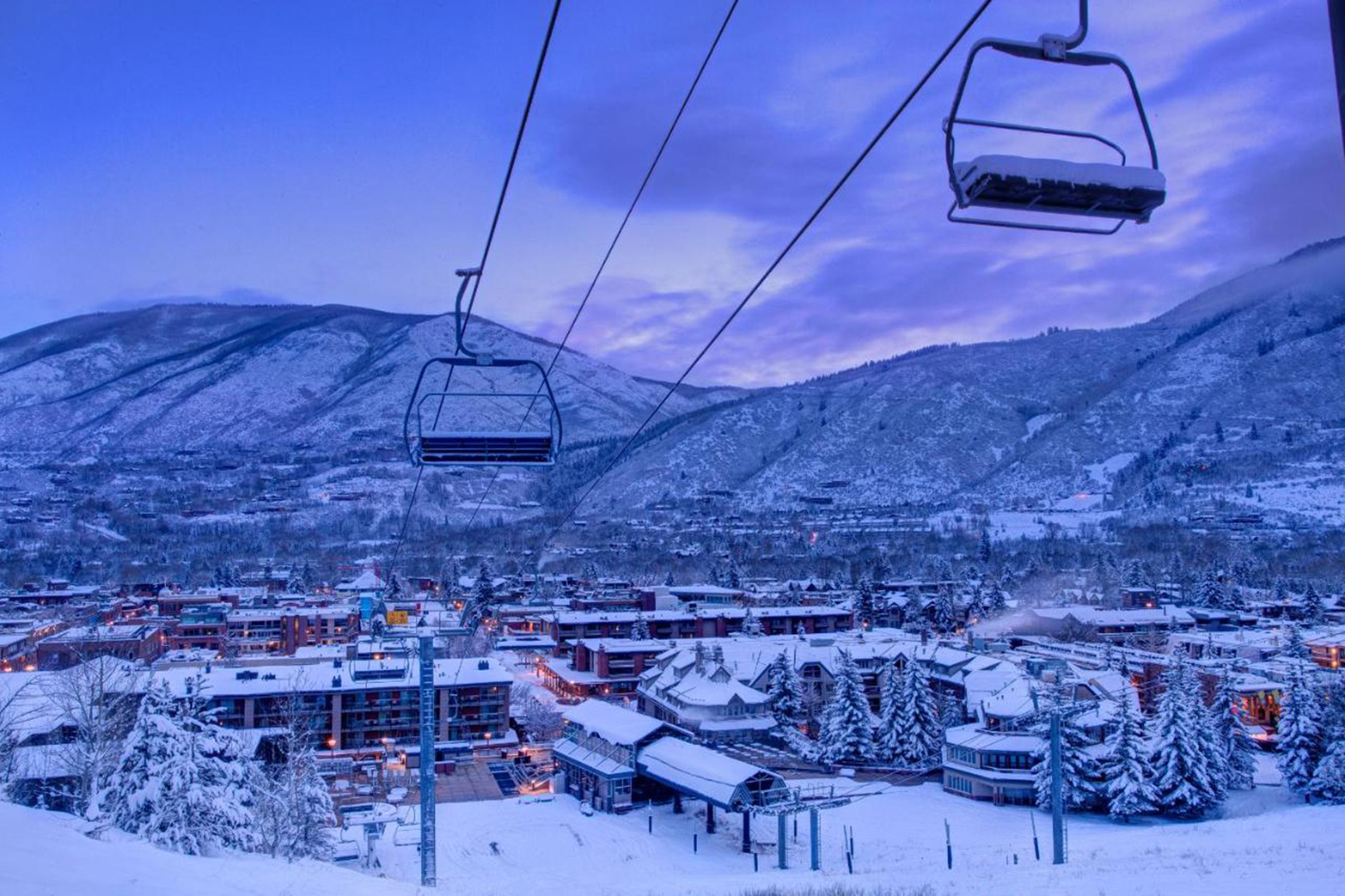 Europe Ski, Aspen, The Little Nell, Ski lift