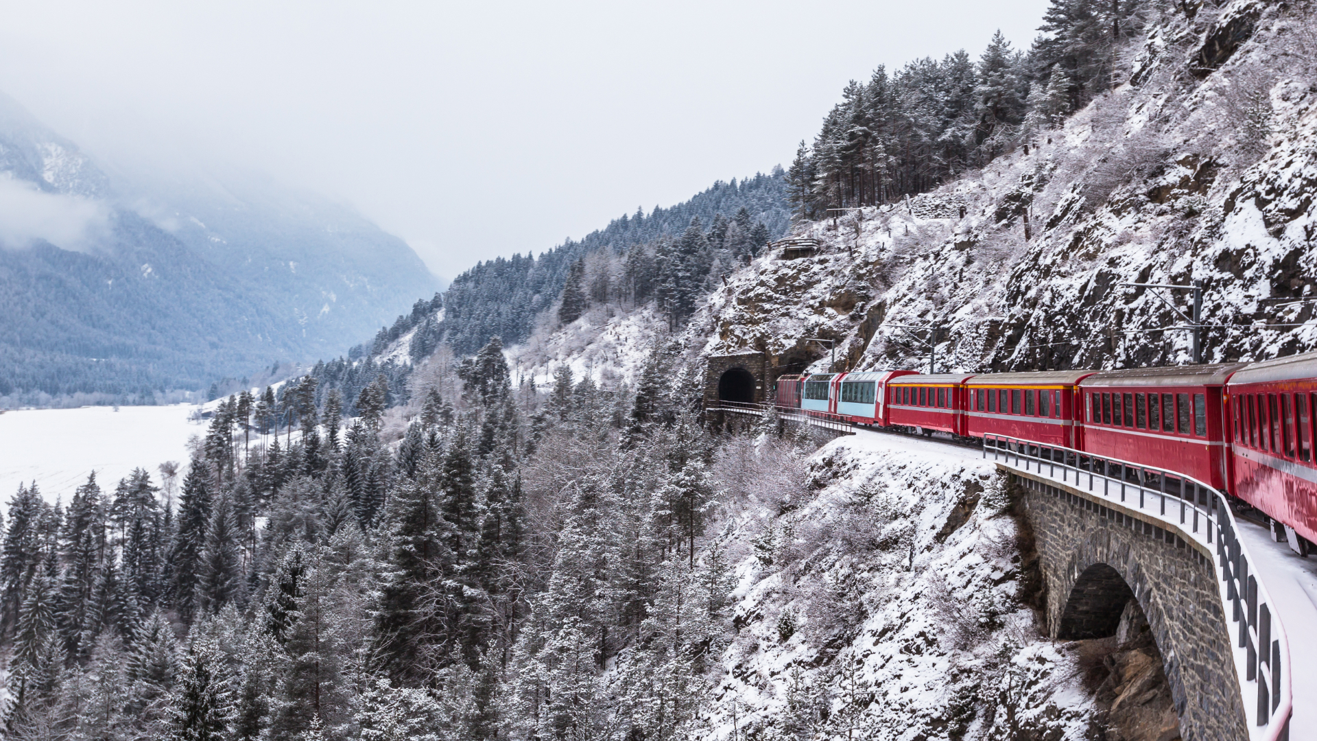 Winter train