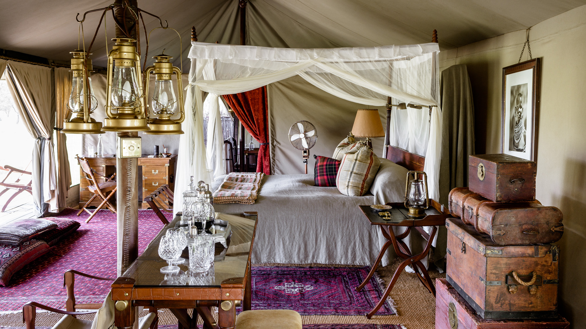  Africa, Tanzania, Singita sabora, Bedroom