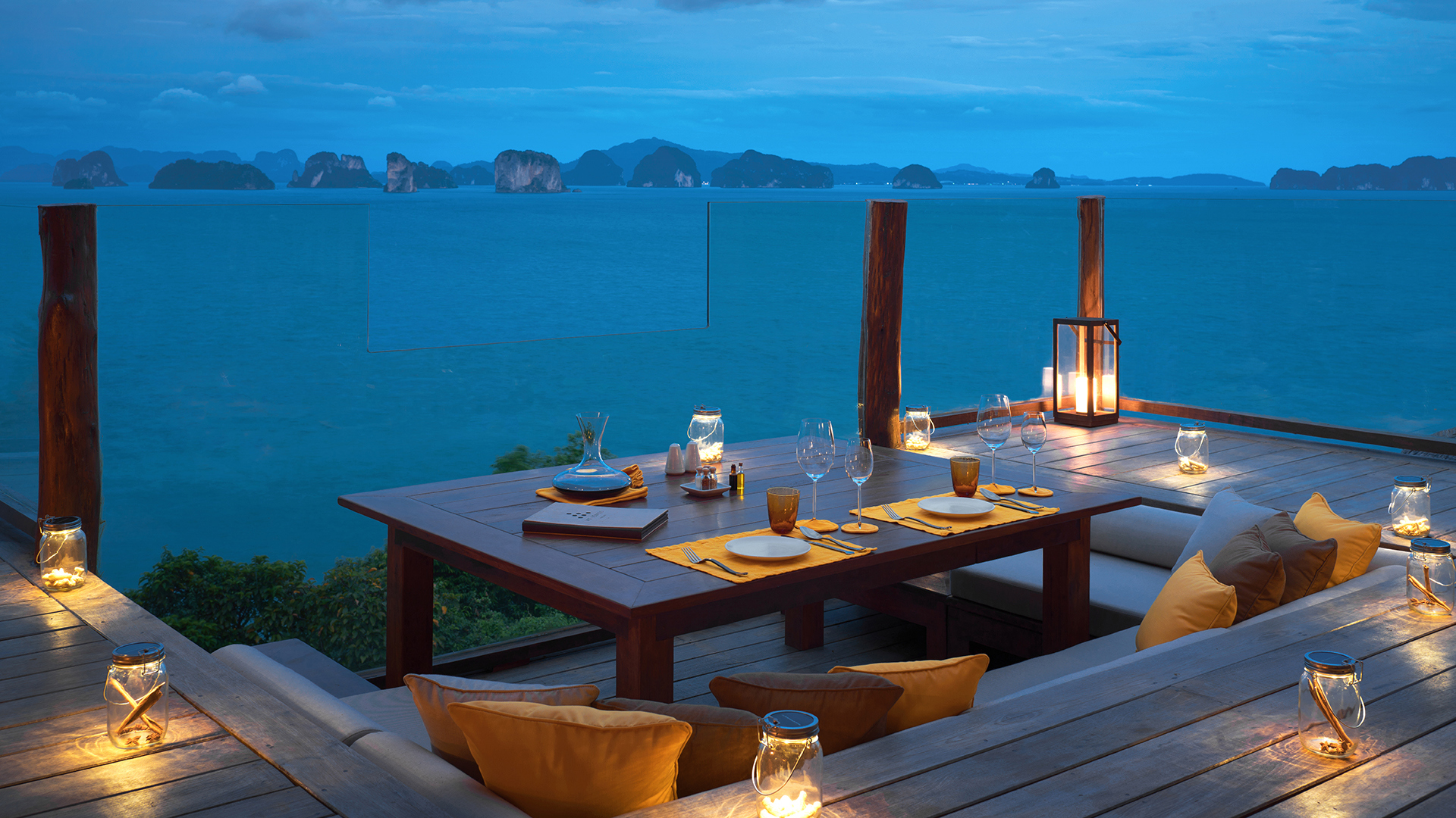  Worldwide, Thailand, Koh Yao Noi, Six Senses Yao Noi, The View Dinner