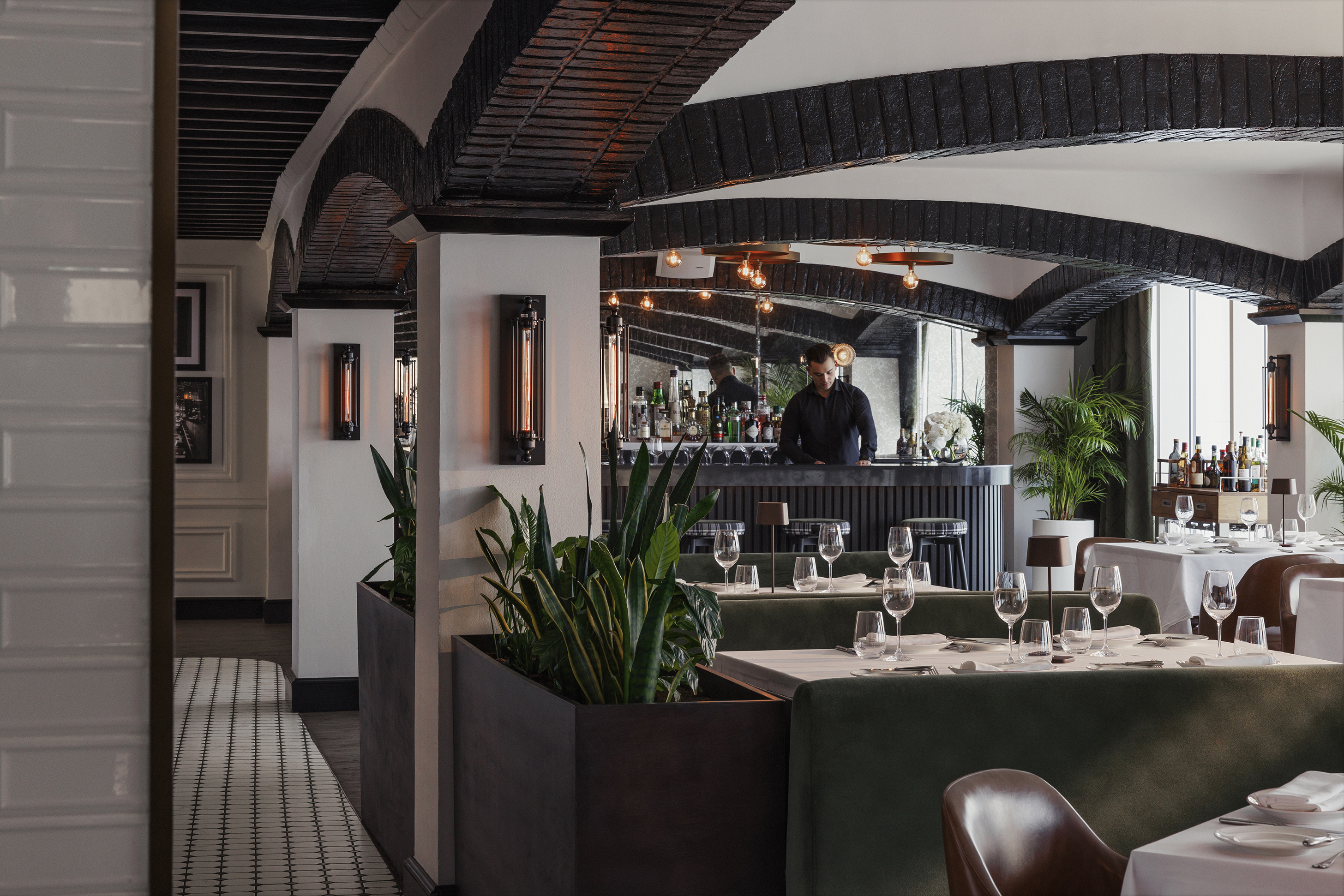 Mixologist at Bastin Bar in Jumeirah Beach Hotel