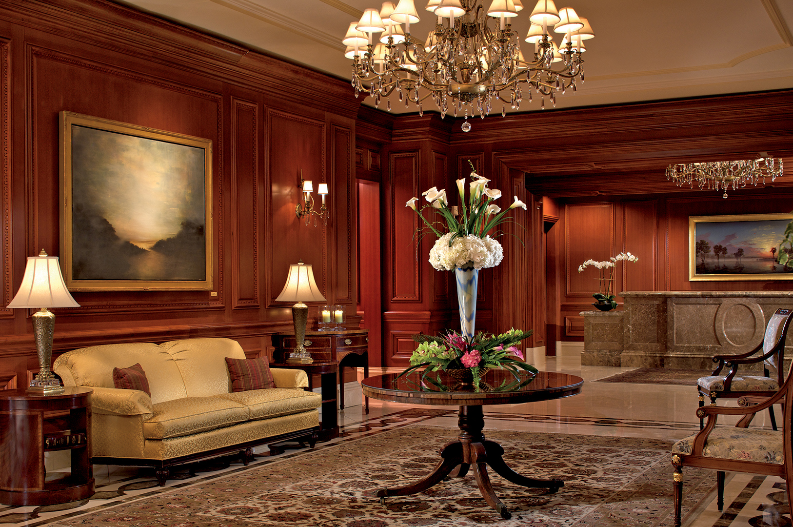 North America, Washington, The Ritz-Carlton Georgetown, Lobby