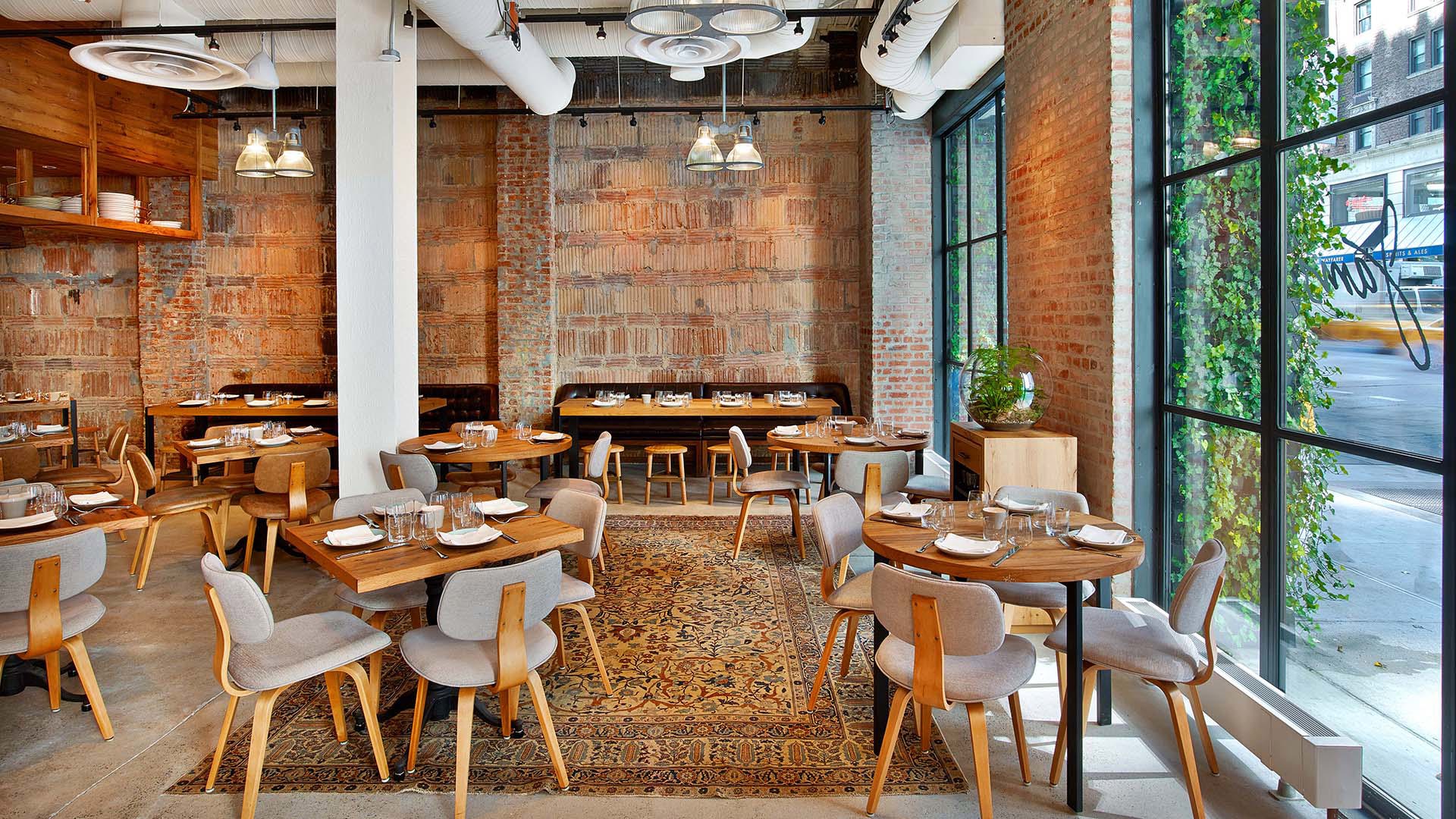  North America & Canada, New York, 1 Hotel Central Park, Daylight dining seating 