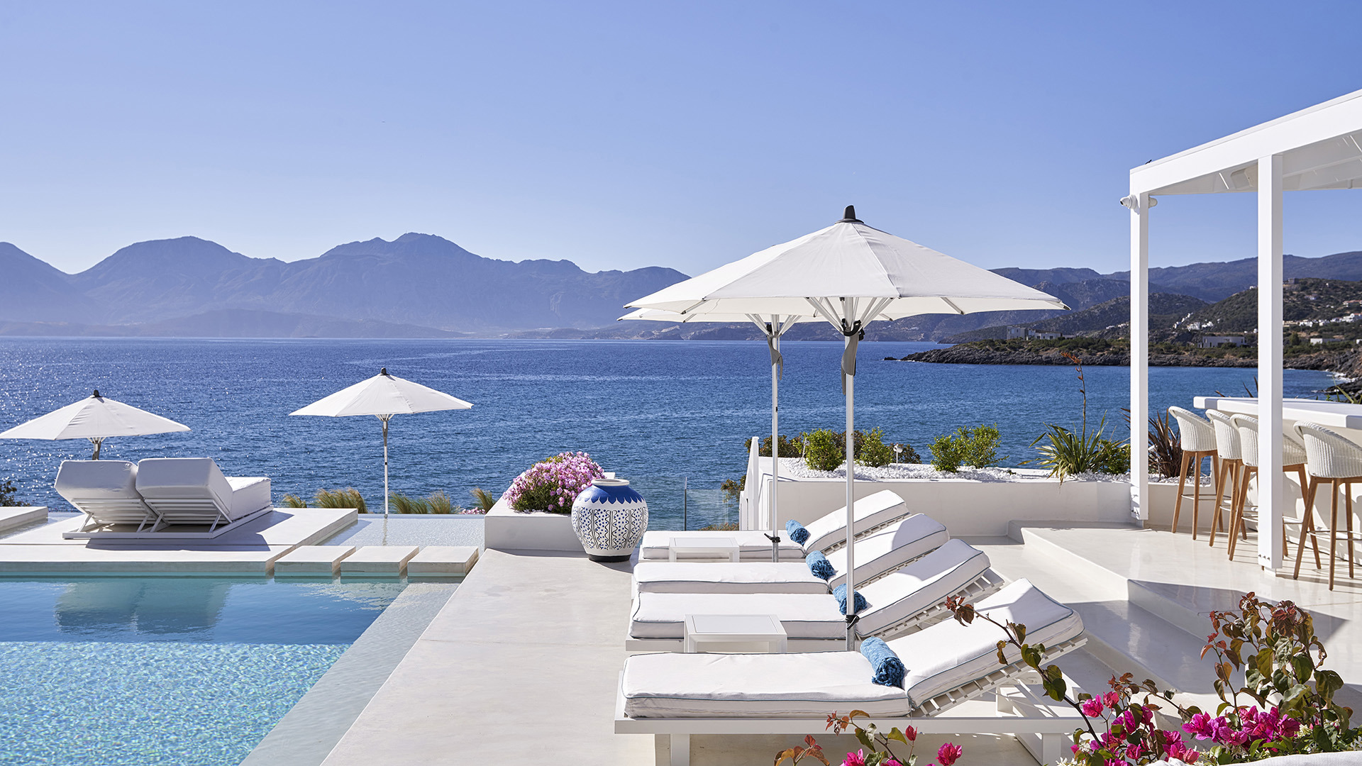 Europe, Greece, Crete, The Island Concept, Pool Day