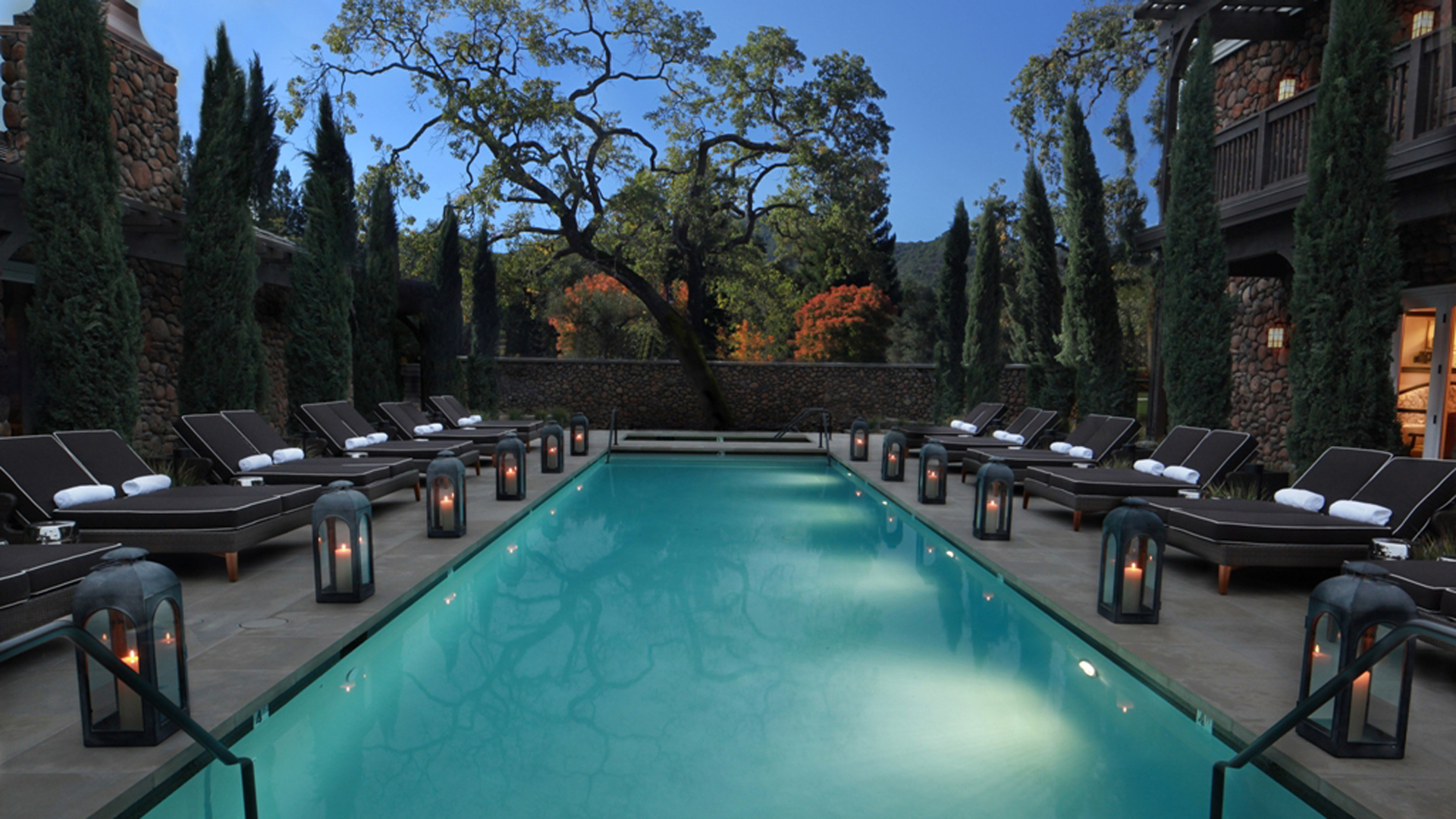 North america & canada, California, Yountville hotel, Swimming pool