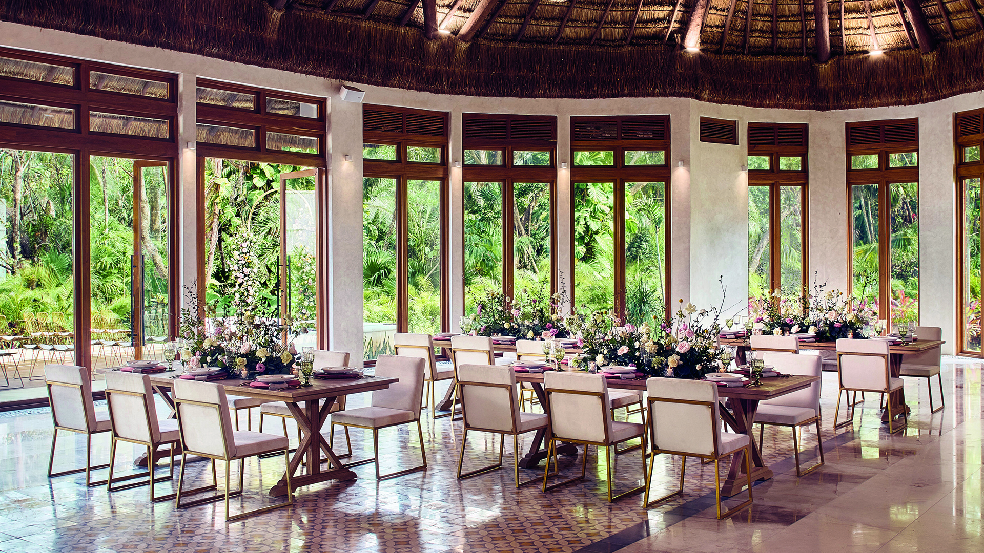 Caribbean, Mexico, Maroma A Belmond Hotel Riviera Maya, Restaurant