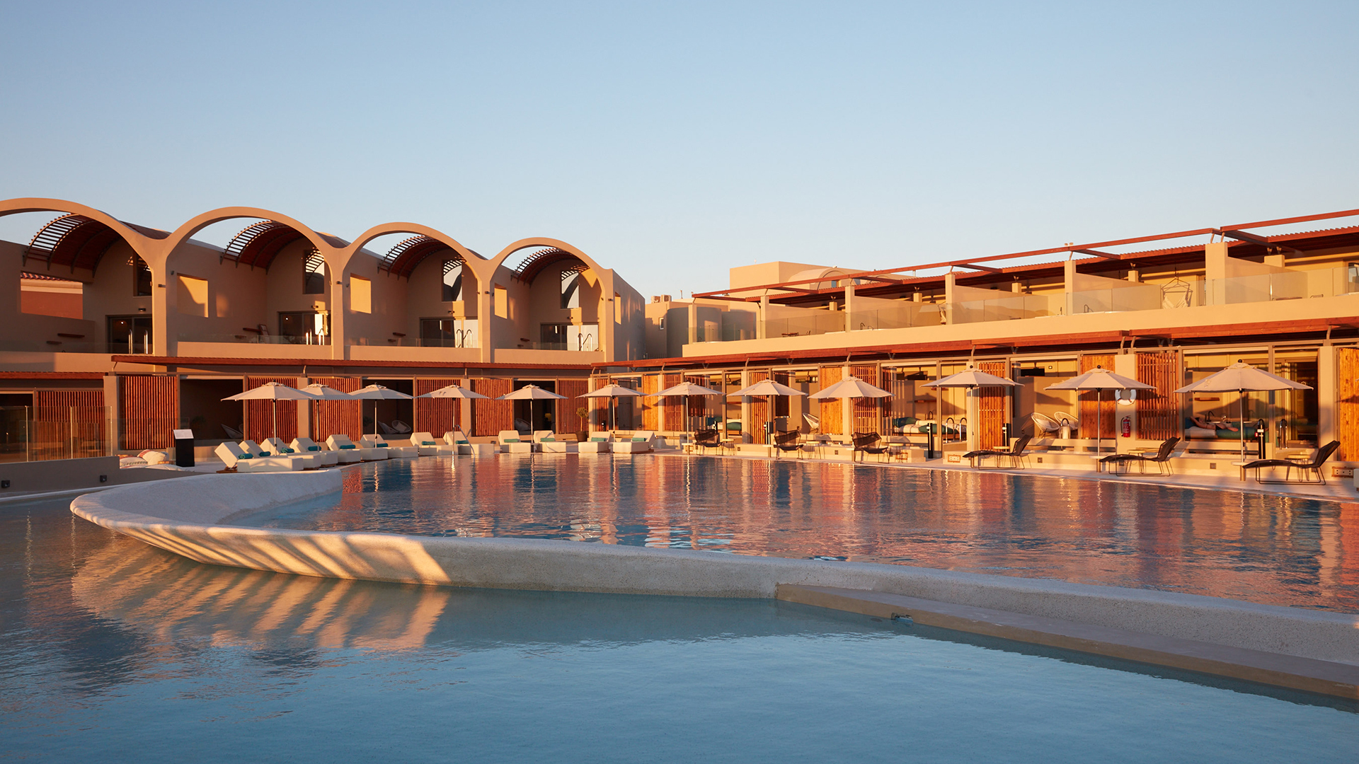 Europe, Greece, Crete, Domes Noruz Chania, Main Pool