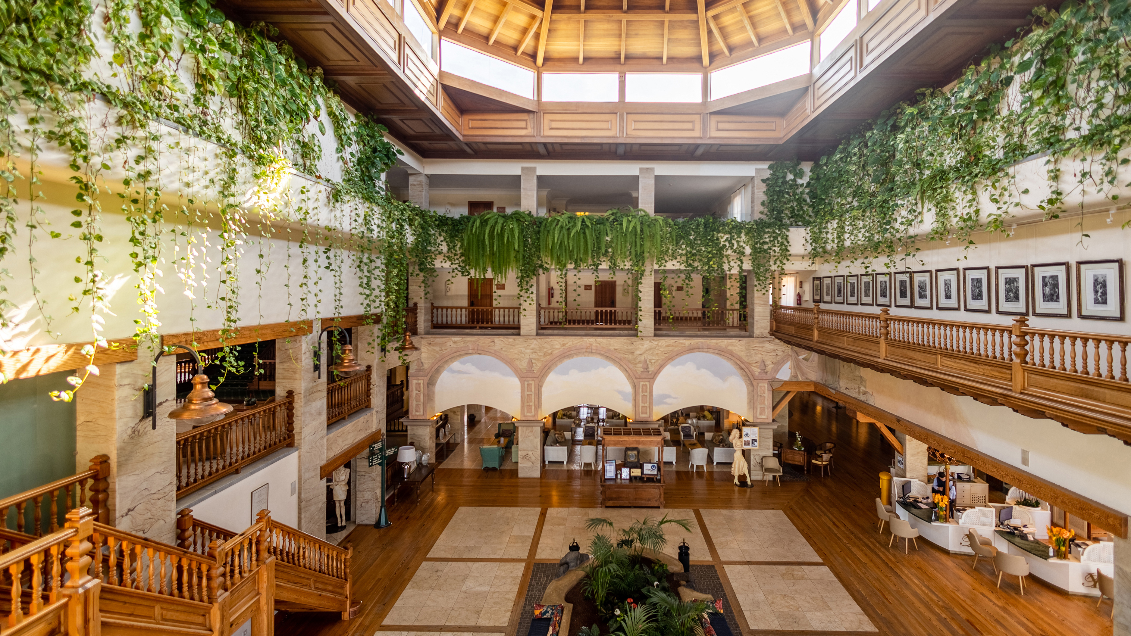 Europe, Spain, Lanzarote, Princesa Yaiza Suite Hotel Resort, Lobby