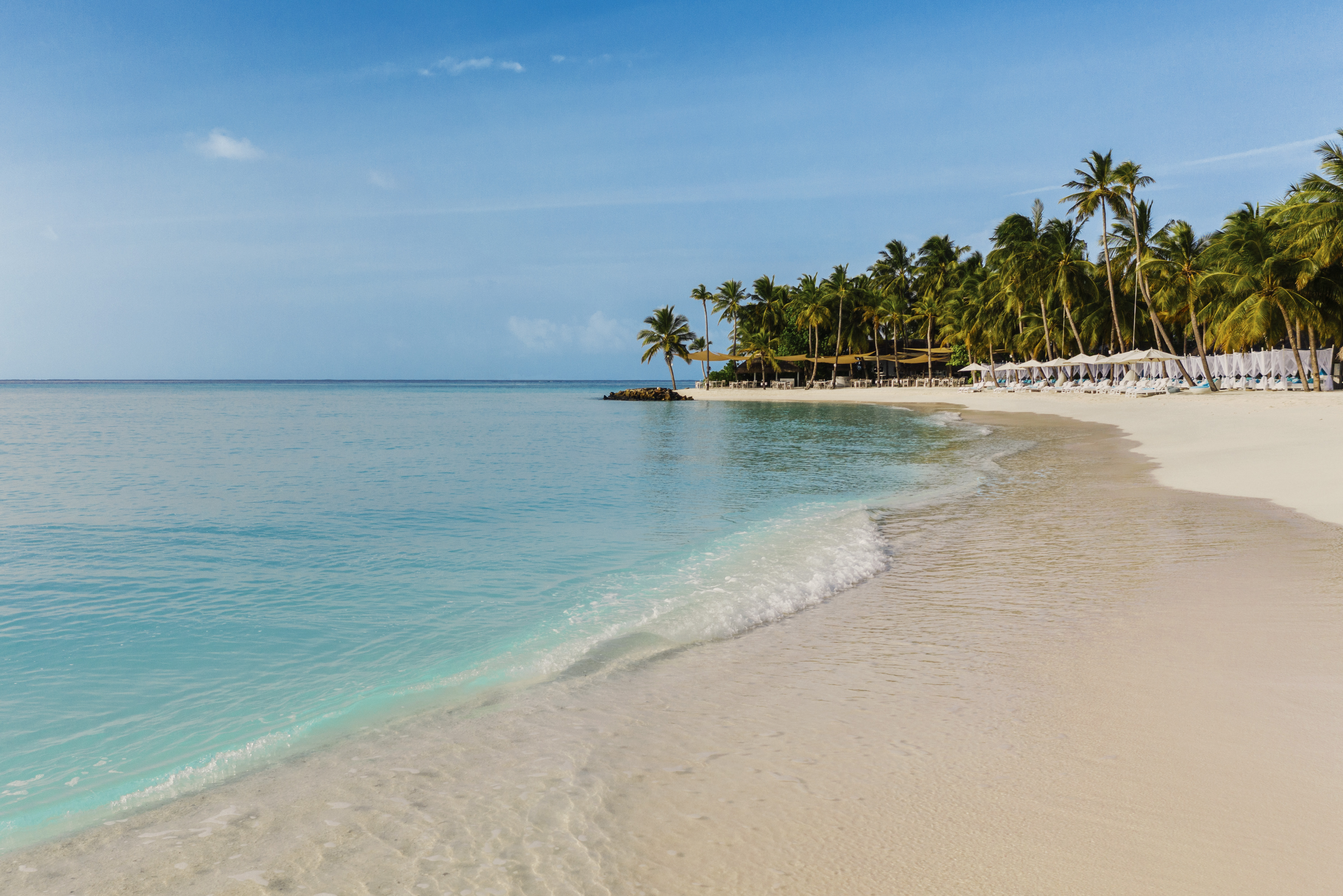 Indian Ocean, Maldives, One&Only Reethi Rah, Beach 