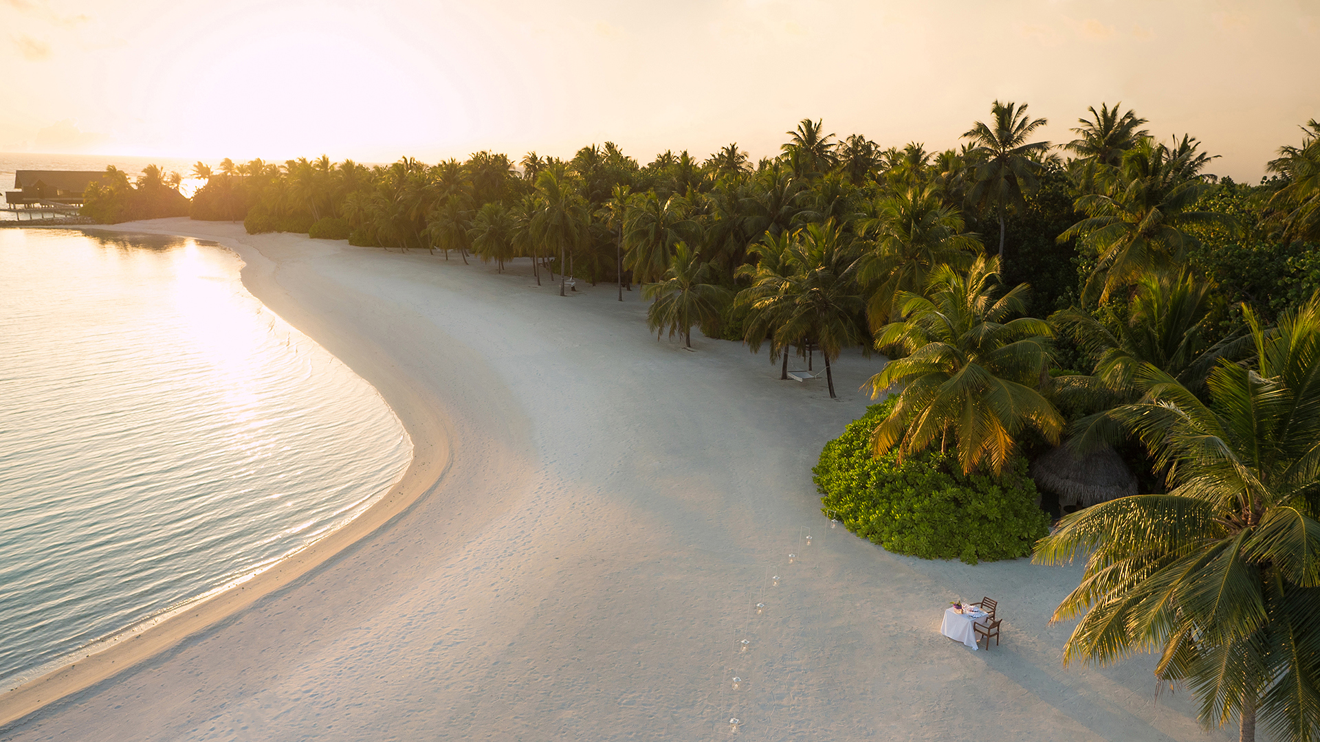 Indian Ocean, Maldives, One&Only Reethi Rah, Private beach dining