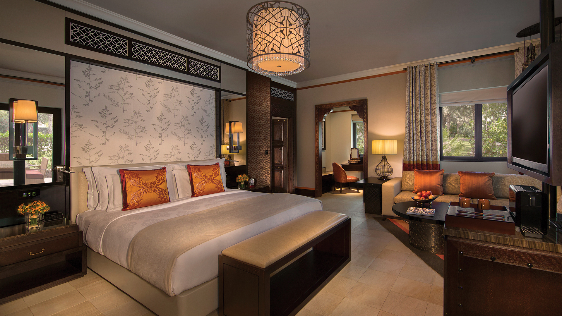 Indian Ocean, Arab Emirates, Dubai, Jumeirah Dar Al Masyaf, Arabian Summerhouse