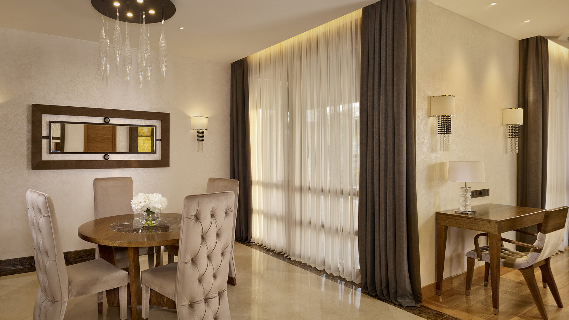 Europe, Cyprus, Parklane, a Luxury Collection Resort & Spa, Park Suite living area