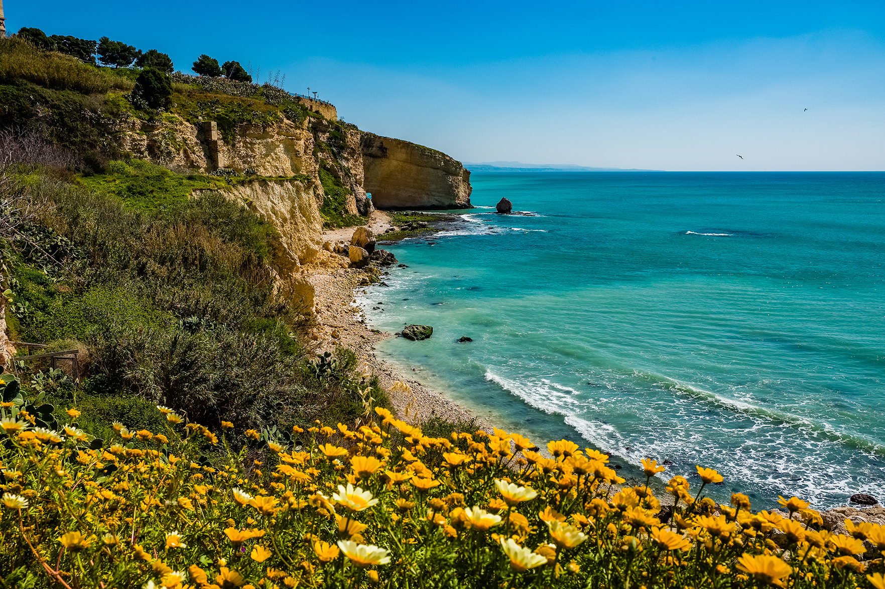 Sciacca coastline, Sicily