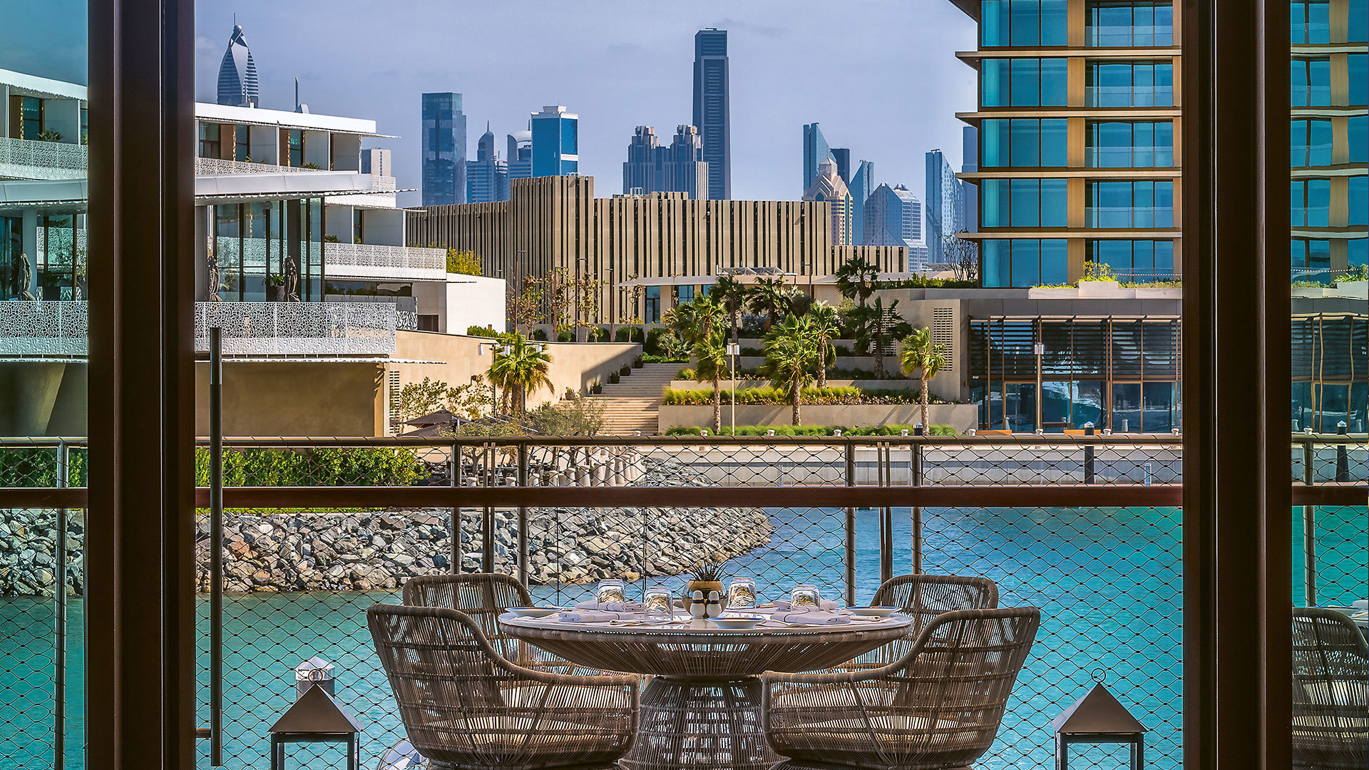 Arabia, Dubai, Bvlgari Resort Dubai, Yacht club restaurant 