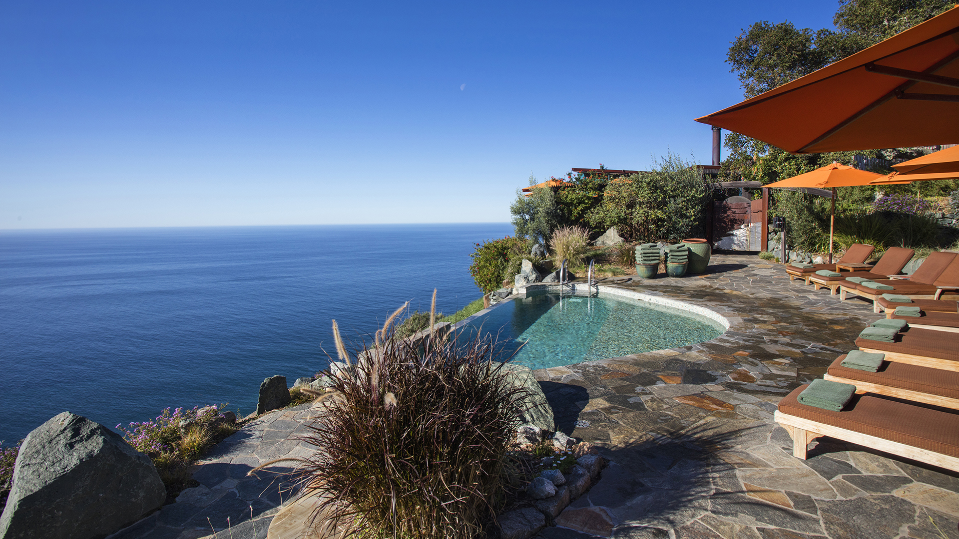  USA, Luxury California Holidays, Post Ranch Inn, Jade Pool