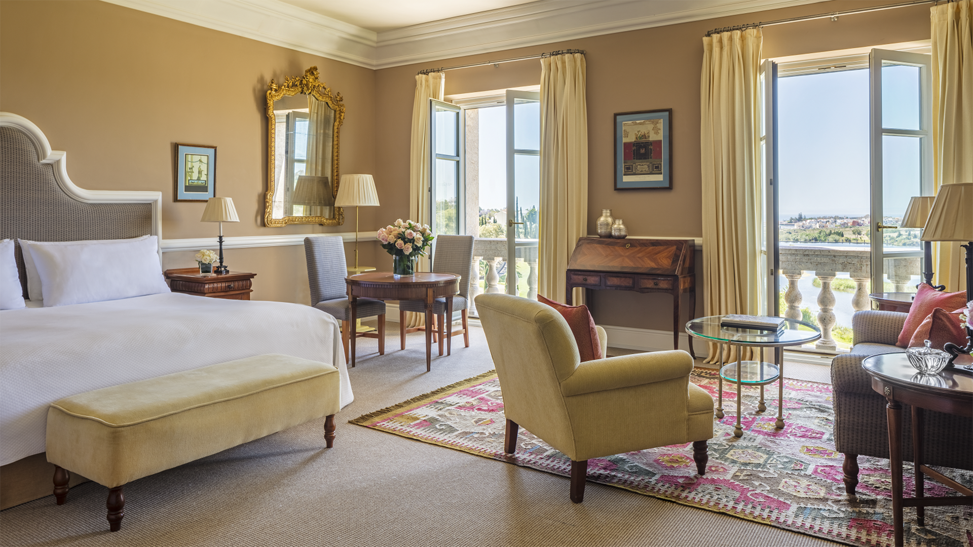 Europe, Spain, Mallorca, Anantara Villa Padierna Palace, Junior Suite View Bedroom