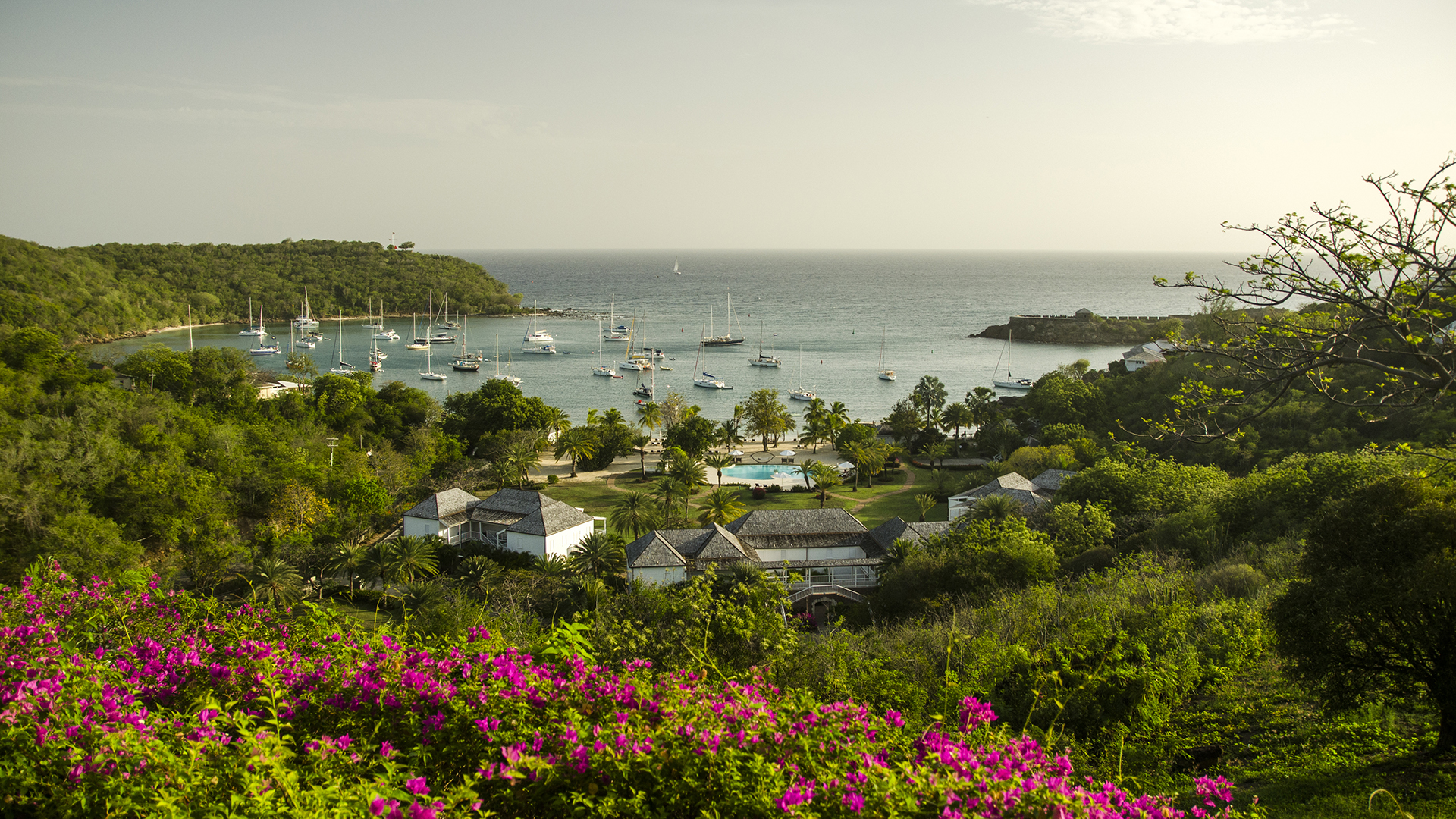 Luxury Caribbean Holidays, Antigua, The Inn at English Harbour, View