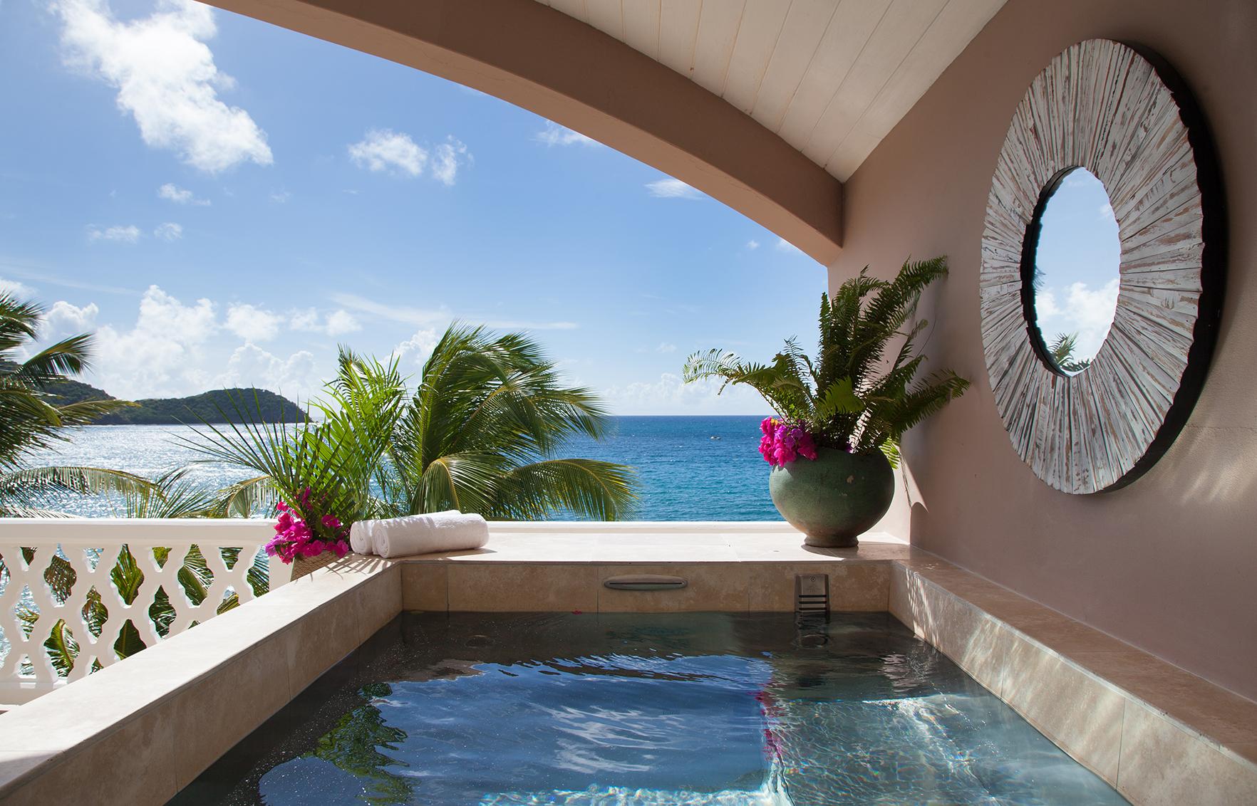 Caribbean & Mexico, Antigua, Curtain Bluff, pool suite private pool