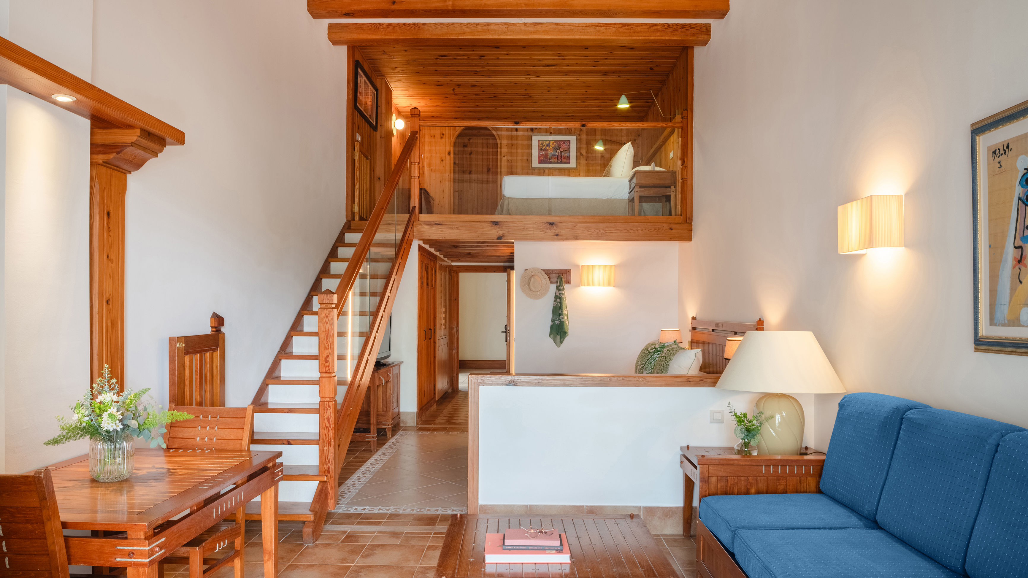 Europe, Spain, Lanzarote, Princesa Yaiza Suite Hotel Resort, Duplex room