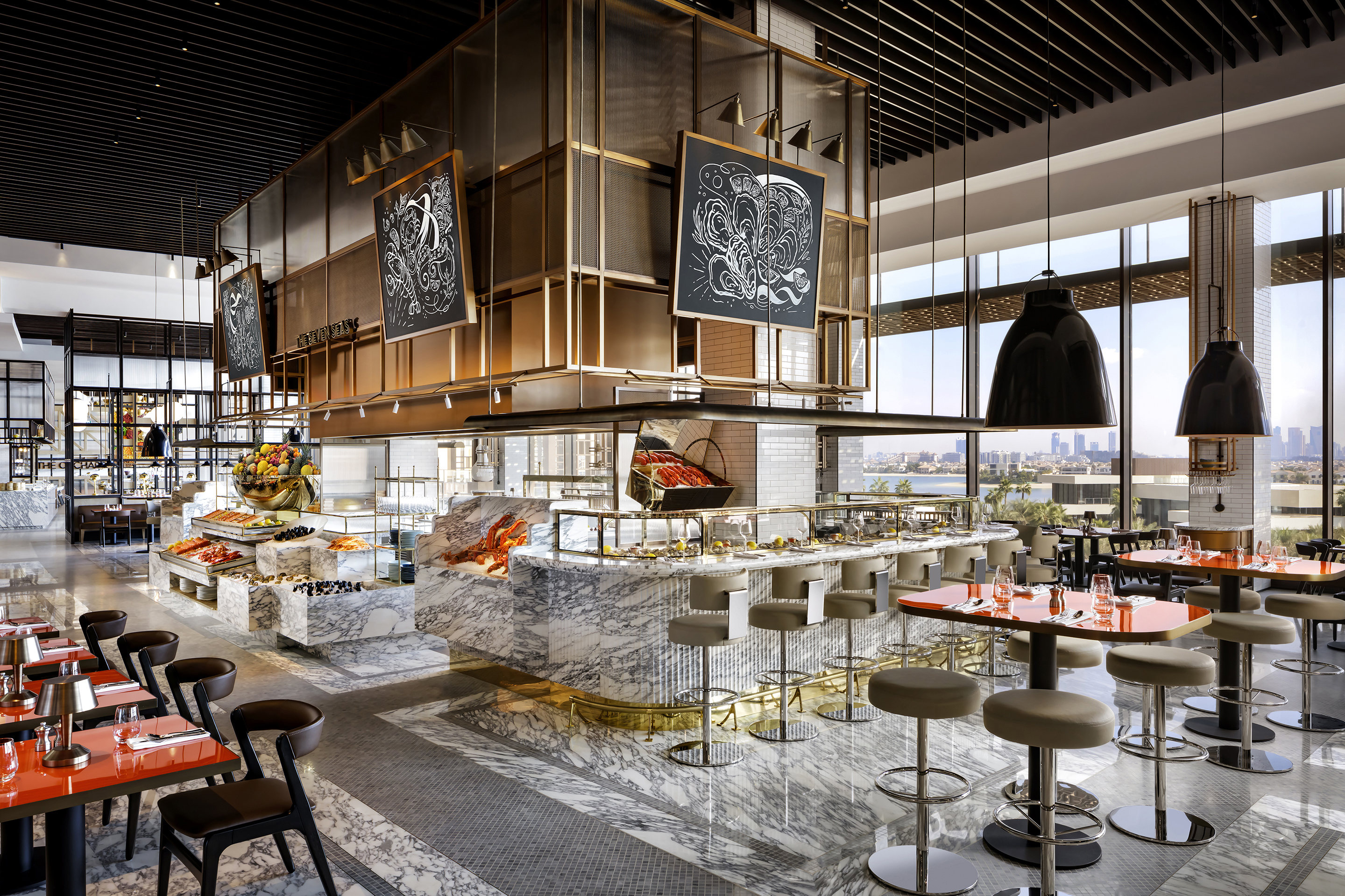 Indian Ocean & Arabia, Dubai, Atlantis, The Royal, Seafood Restaurant