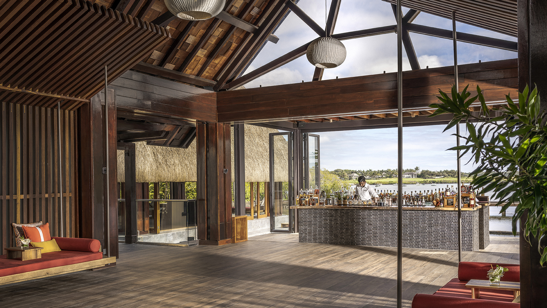 Indian Ocean, Mauritius, Four Seasons Mauritius at Anahita, Reception