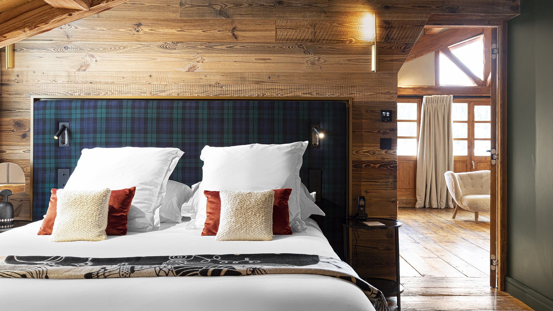 Ski & Snow, The Three Valleys, France, Le Chabichou, Penthouse Bedroom