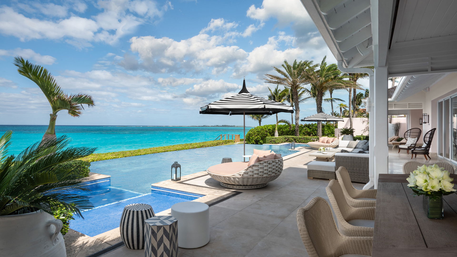 Caribbean, Bahamas, The Ocean Club A Four Seasons Resort, Villa Pool