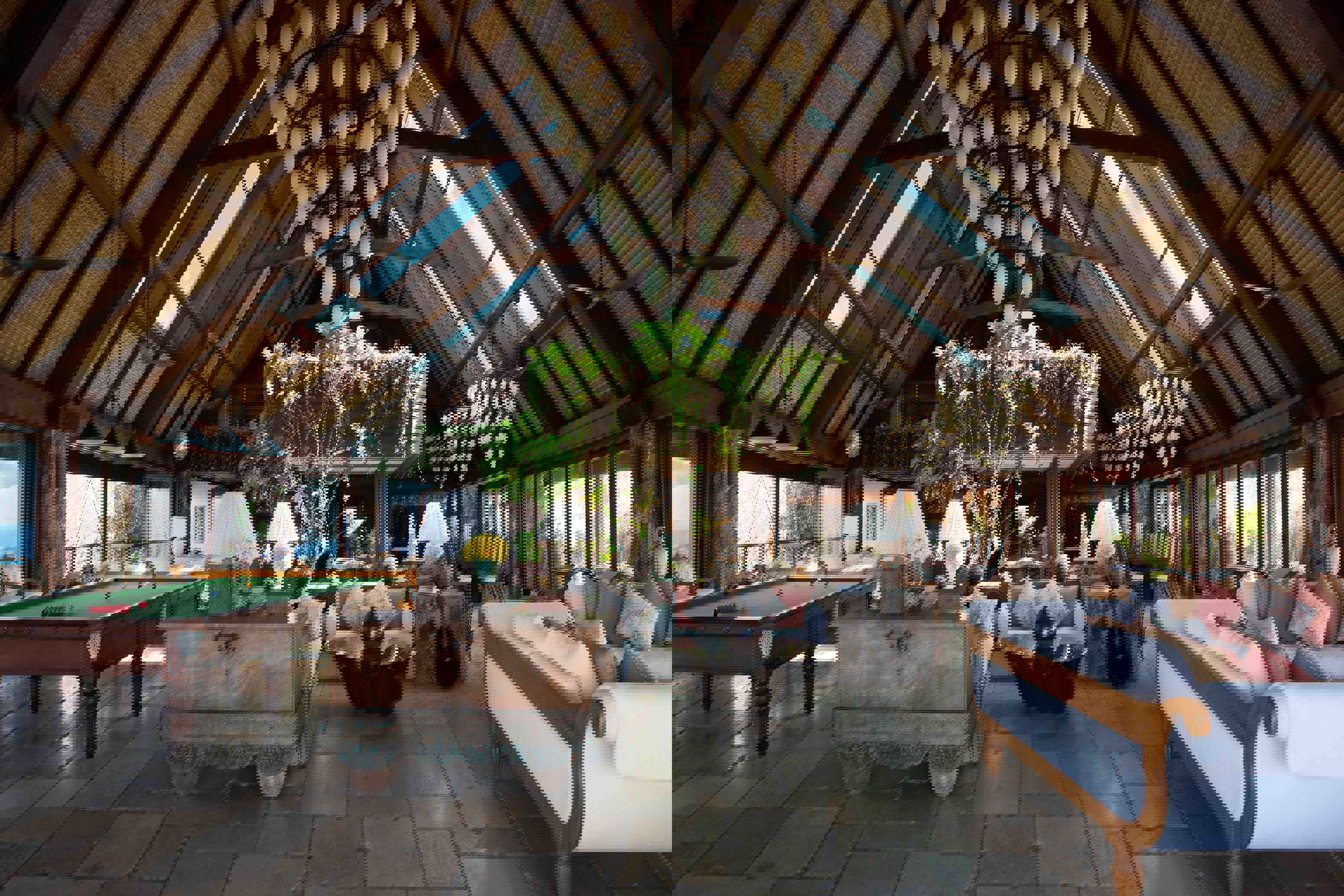 Caribbean, British Virgin Islands,  Necker Island, The Great House