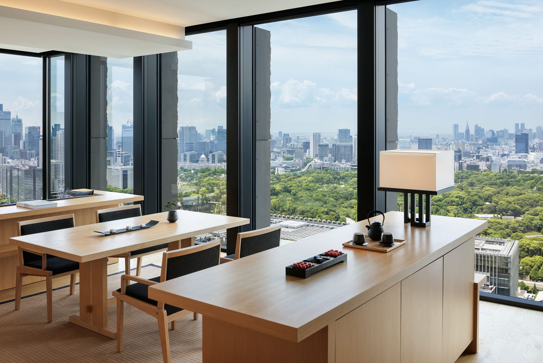 Asia, Japan, Aman Tokyo, Panorama Suite, Dining