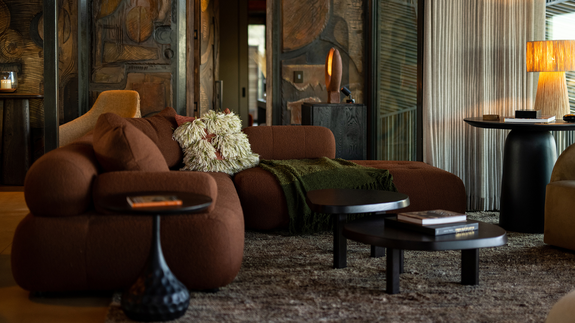 South africa, Northern cape province, Tswalu game reserve, Lounge Details