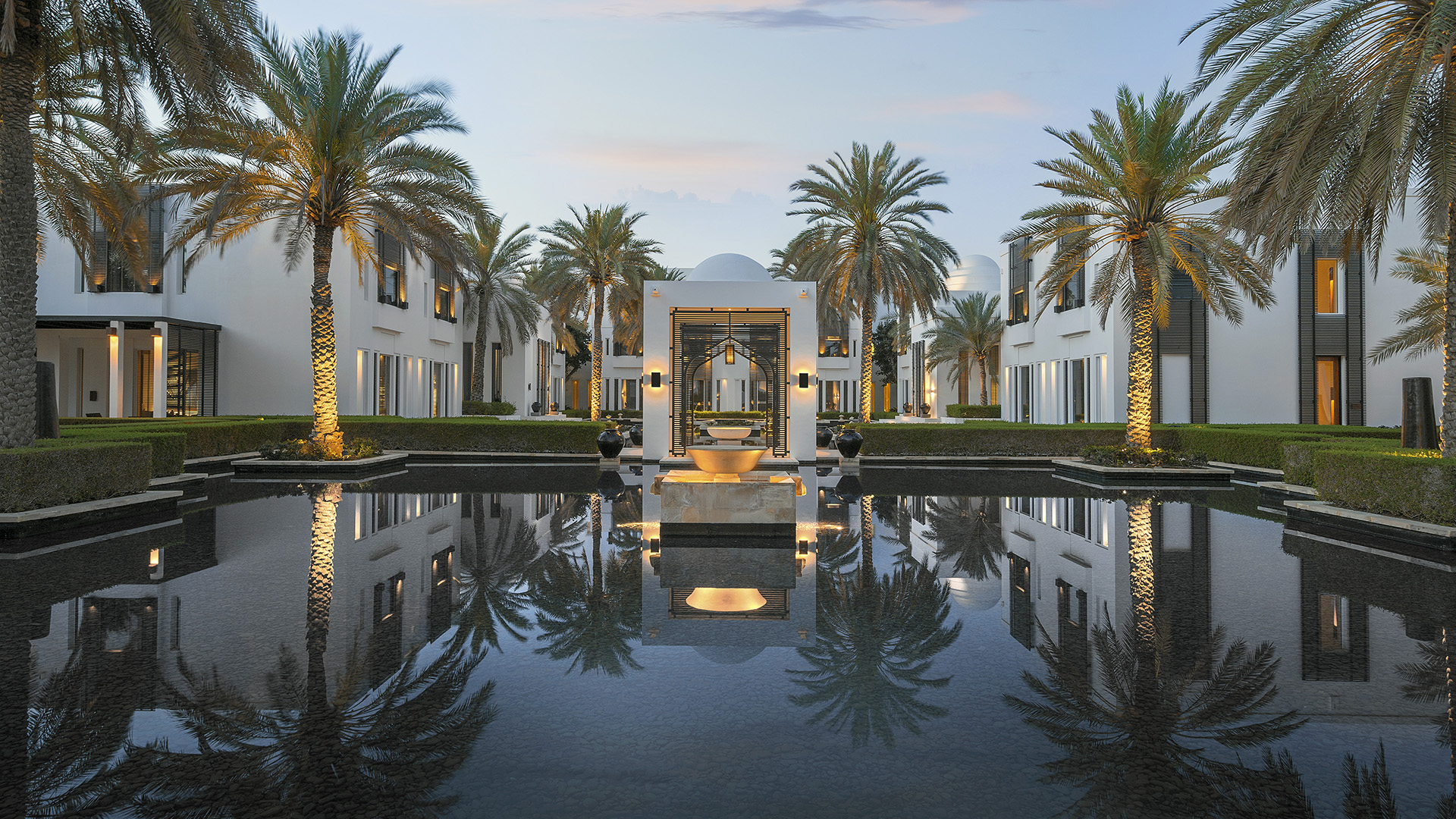 Indian ocean, Oman, The chedi, The watergardens