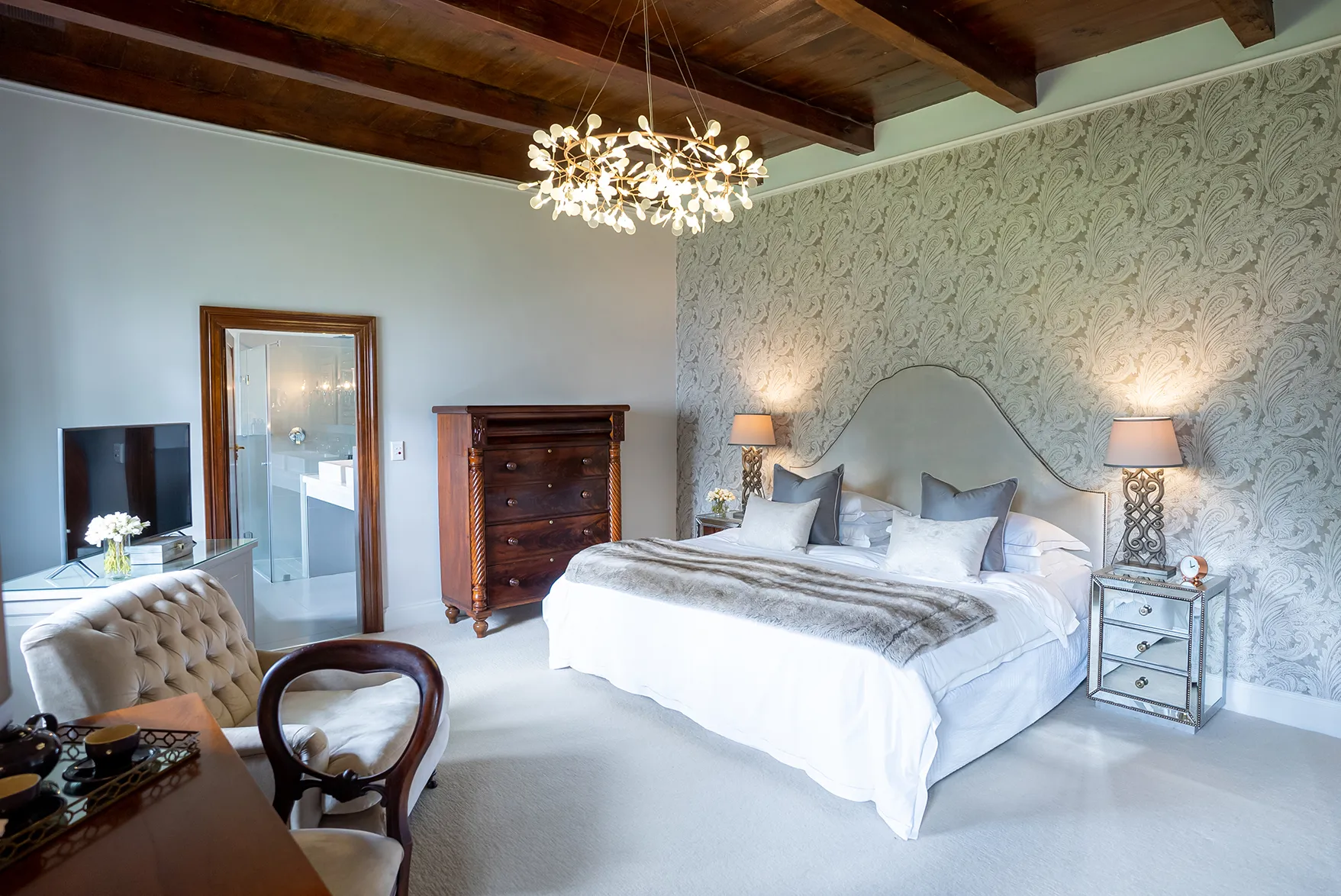 Africa, South Africa, Steenberg, Superior Room Bedroom