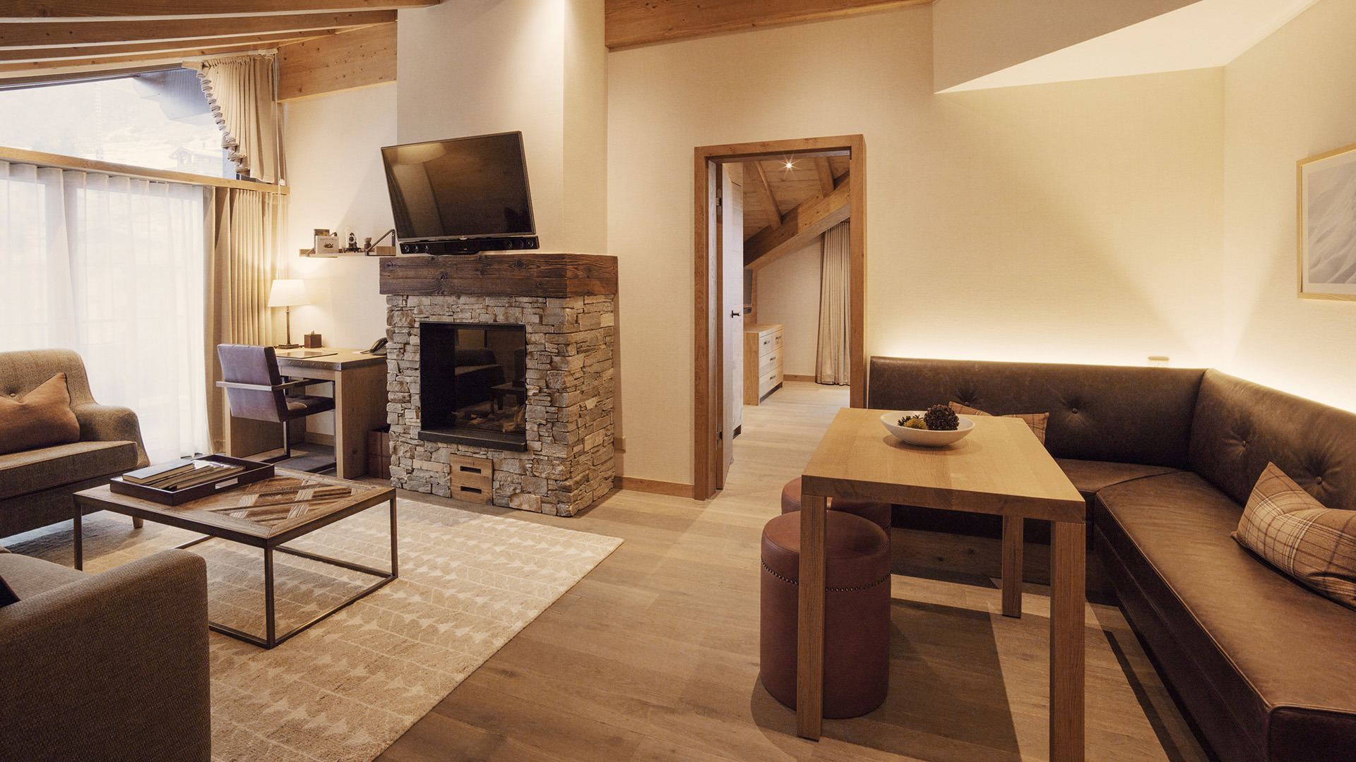Luxury Ski & Snow, Europe, Switzerland, The Capra, Saas-Fee, Penthouse Suite