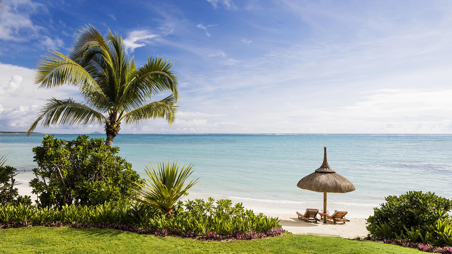 Indian ocean, Mauritius, One & Only Le Saint Geran, Villa Beach Cabana