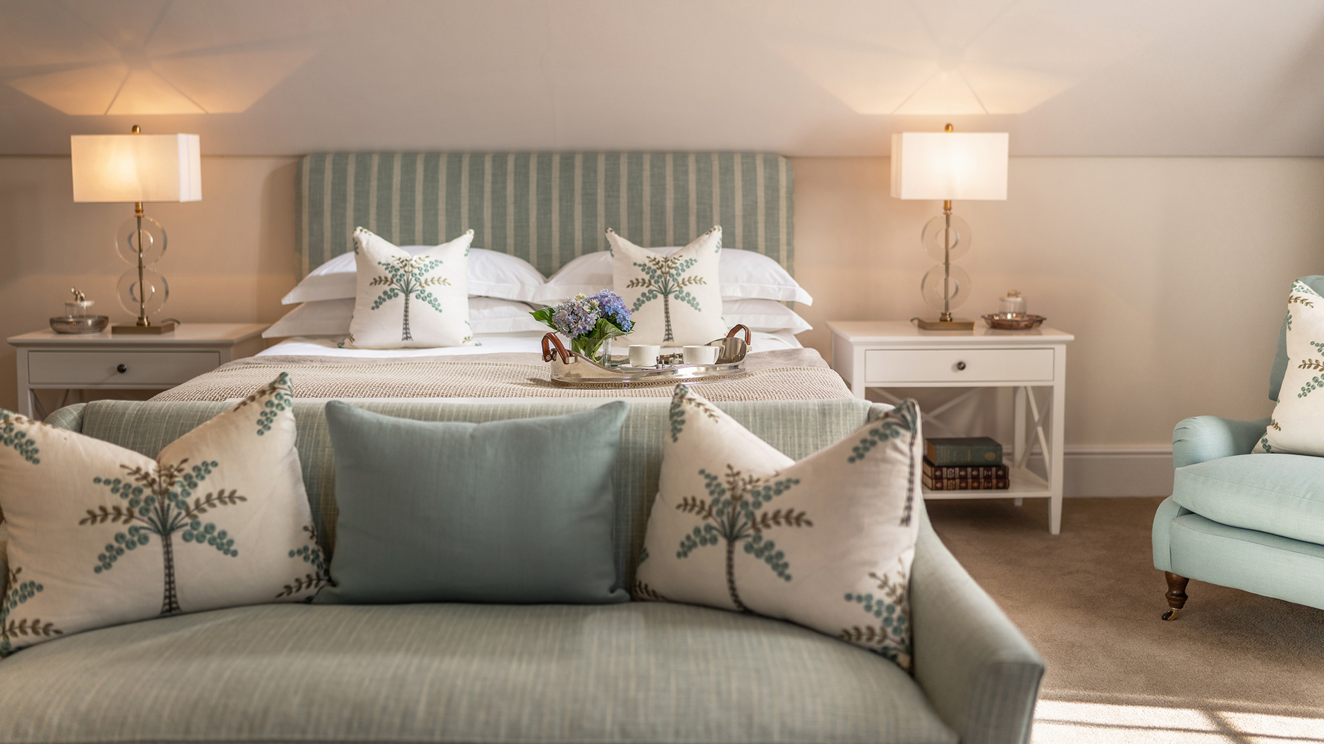  Africa, South Africa, Paarl, Brookdale Estate, Manor House Bedroom Suite