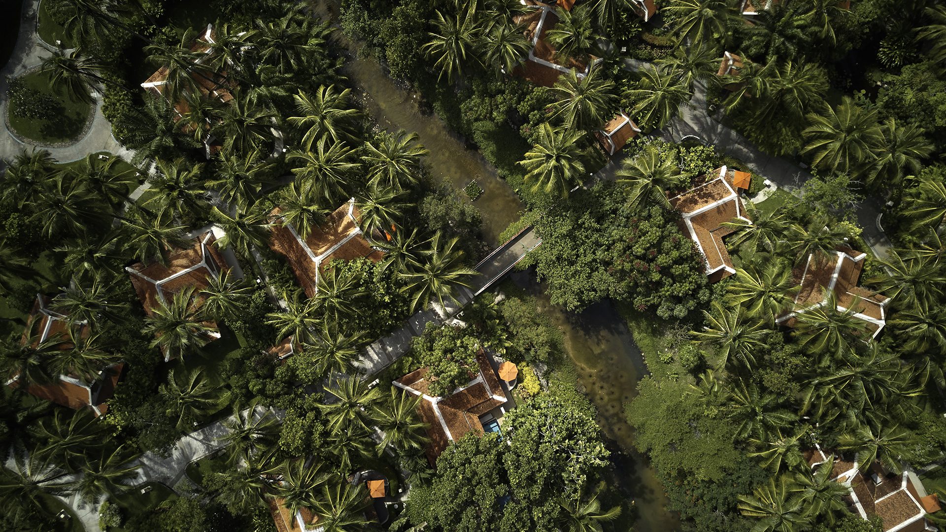 Worldwide, Thailand, Santiburi Koh Samui, Aerial View